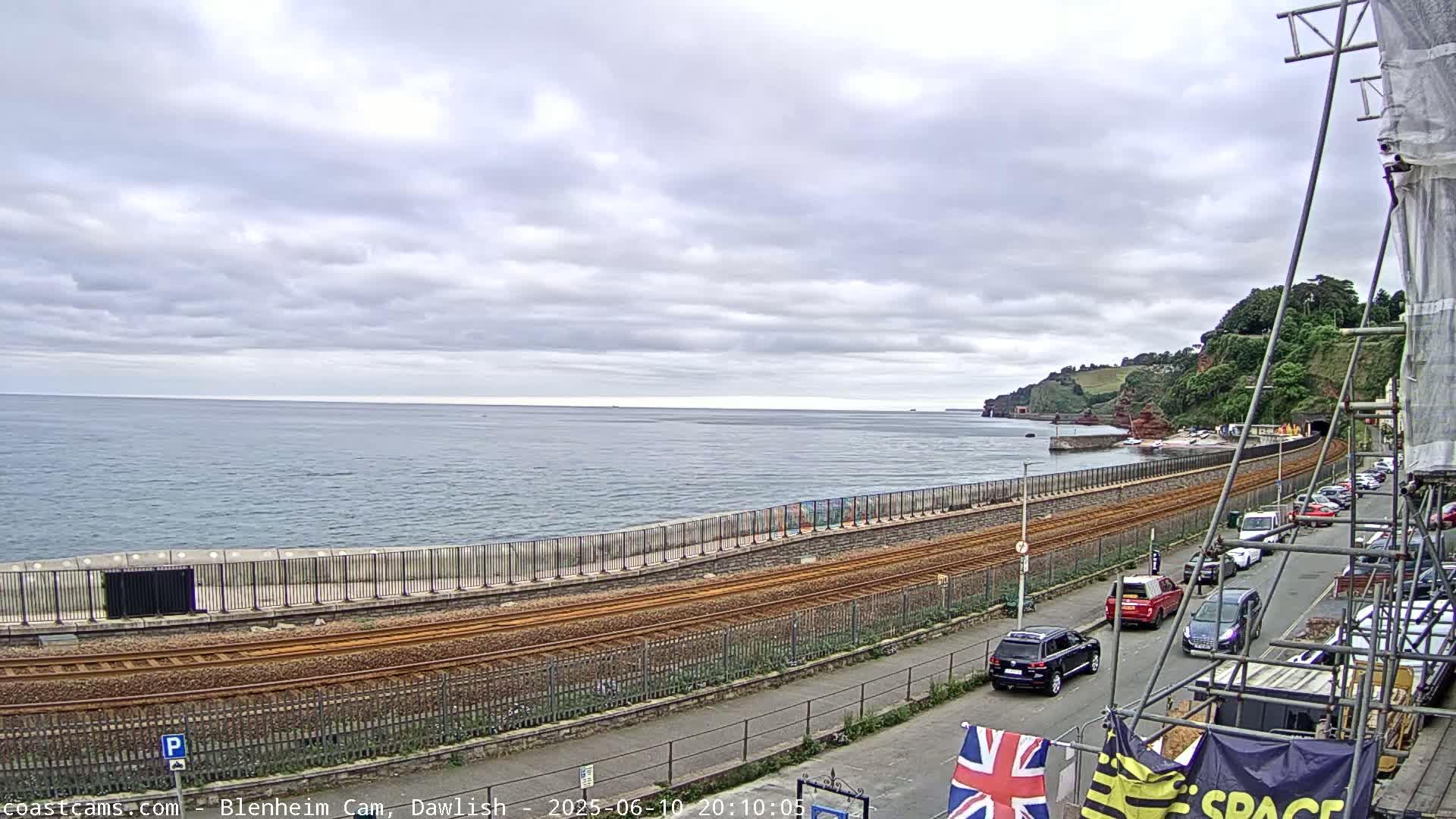 Dawlish South Coast  /Railway & Marine Parade Live Cam  - Teignbridge, Devon, South West, England, United Kingdom