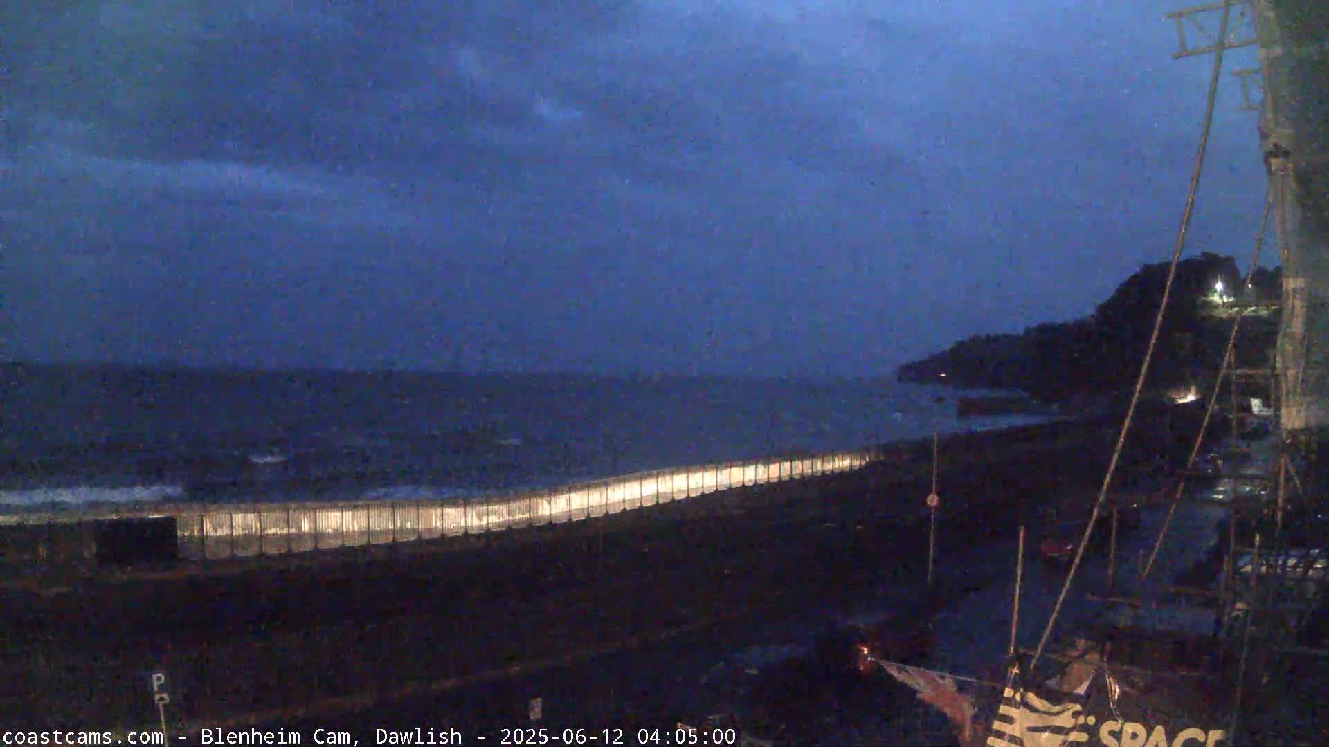 Dawlish South Coast  /Railway & Marine Parade Live Cam  - Teignbridge, Devon, South West, England, United Kingdom