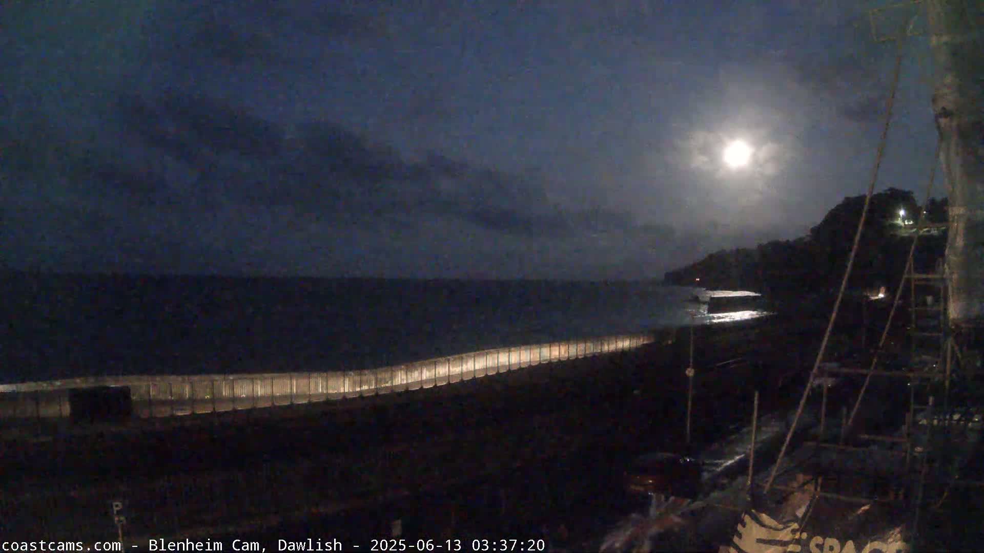 Dawlish South Coast  /Railway & Marine Parade Live Cam  - Teignbridge, Devon, South West, England, United Kingdom
