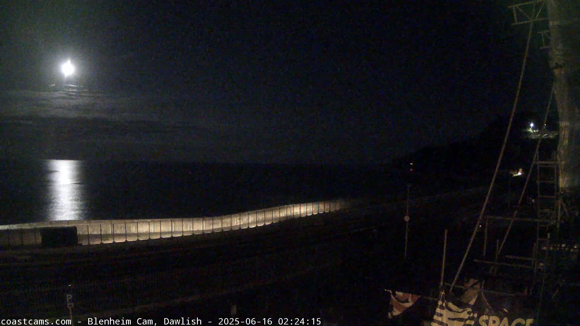 Dawlish South Coast  /Railway & Marine Parade Live Cam  - Teignbridge, Devon, South West, England, United Kingdom