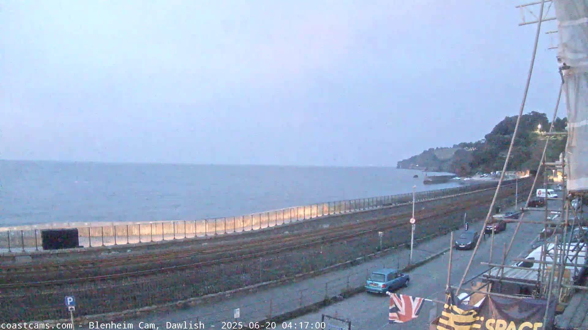 Dawlish South Coast  /Railway & Marine Parade Live Cam  - Teignbridge, Devon, South West, England, United Kingdom