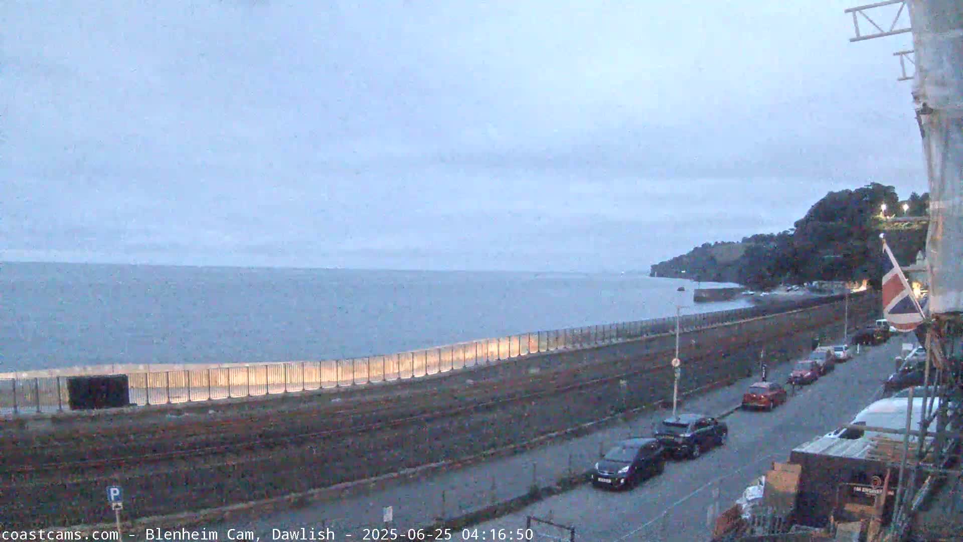Dawlish South Coast  /Railway & Marine Parade Live Cam  - Teignbridge, Devon, South West, England, United Kingdom