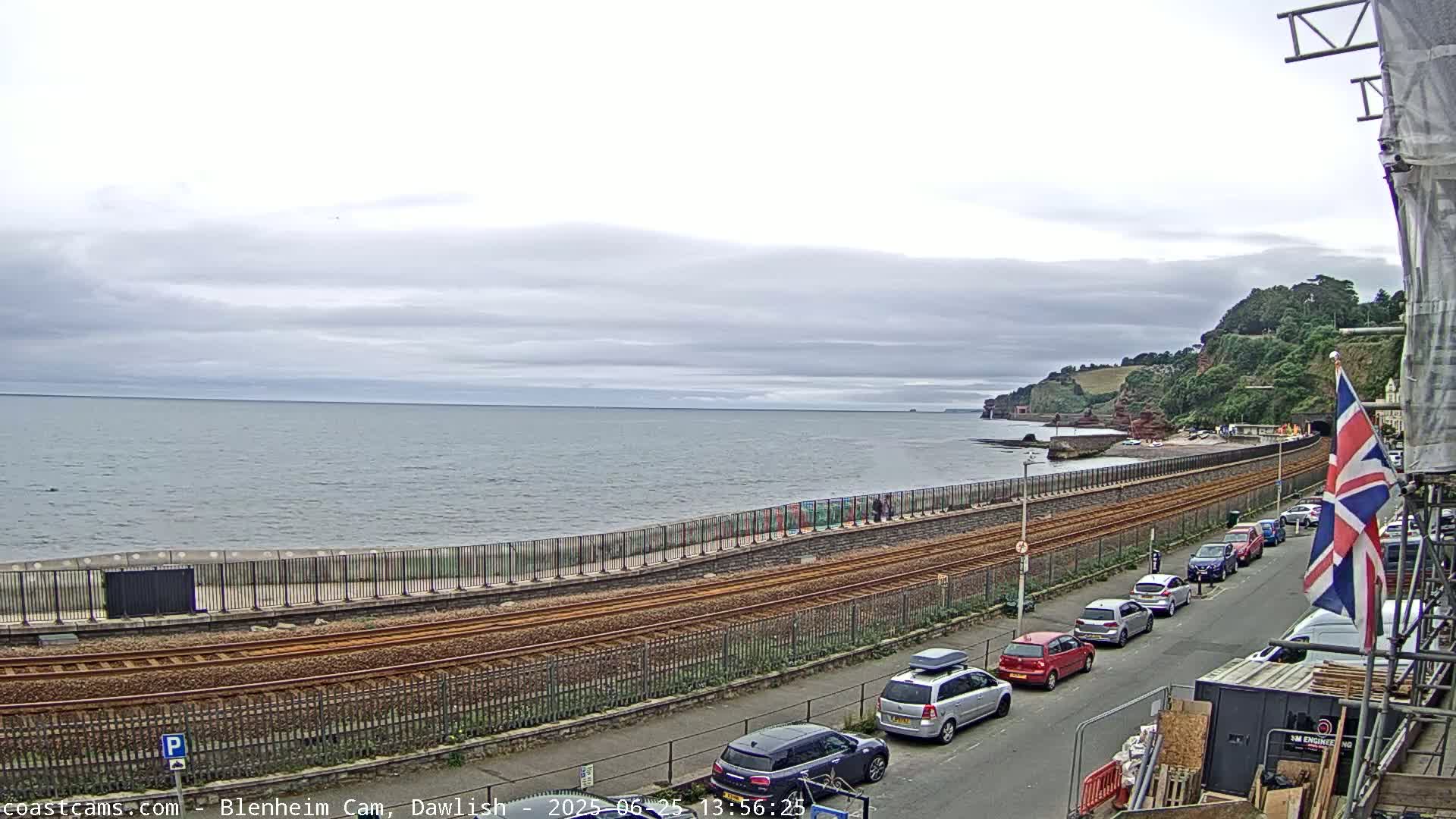 Dawlish South Coast  /Railway & Marine Parade Live Cam  - Teignbridge, Devon, South West, England, United Kingdom
