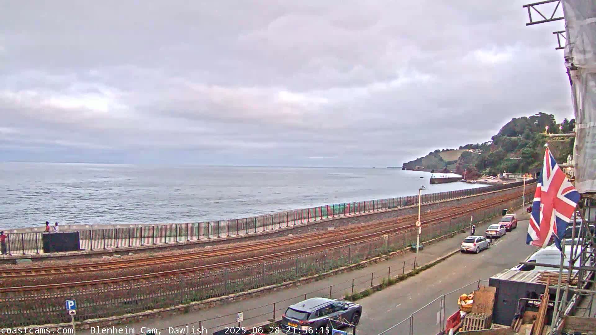 Dawlish South Coast  /Railway & Marine Parade Live Cam  - Teignbridge, Devon, South West, England, United Kingdom