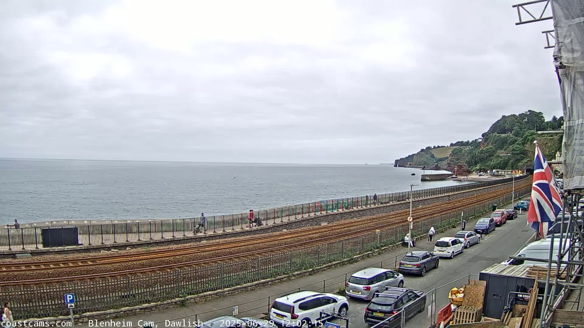 Dawlish South Coast  /Railway & Marine Parade Live Cam  - Teignbridge, Devon, South West, England, United Kingdom