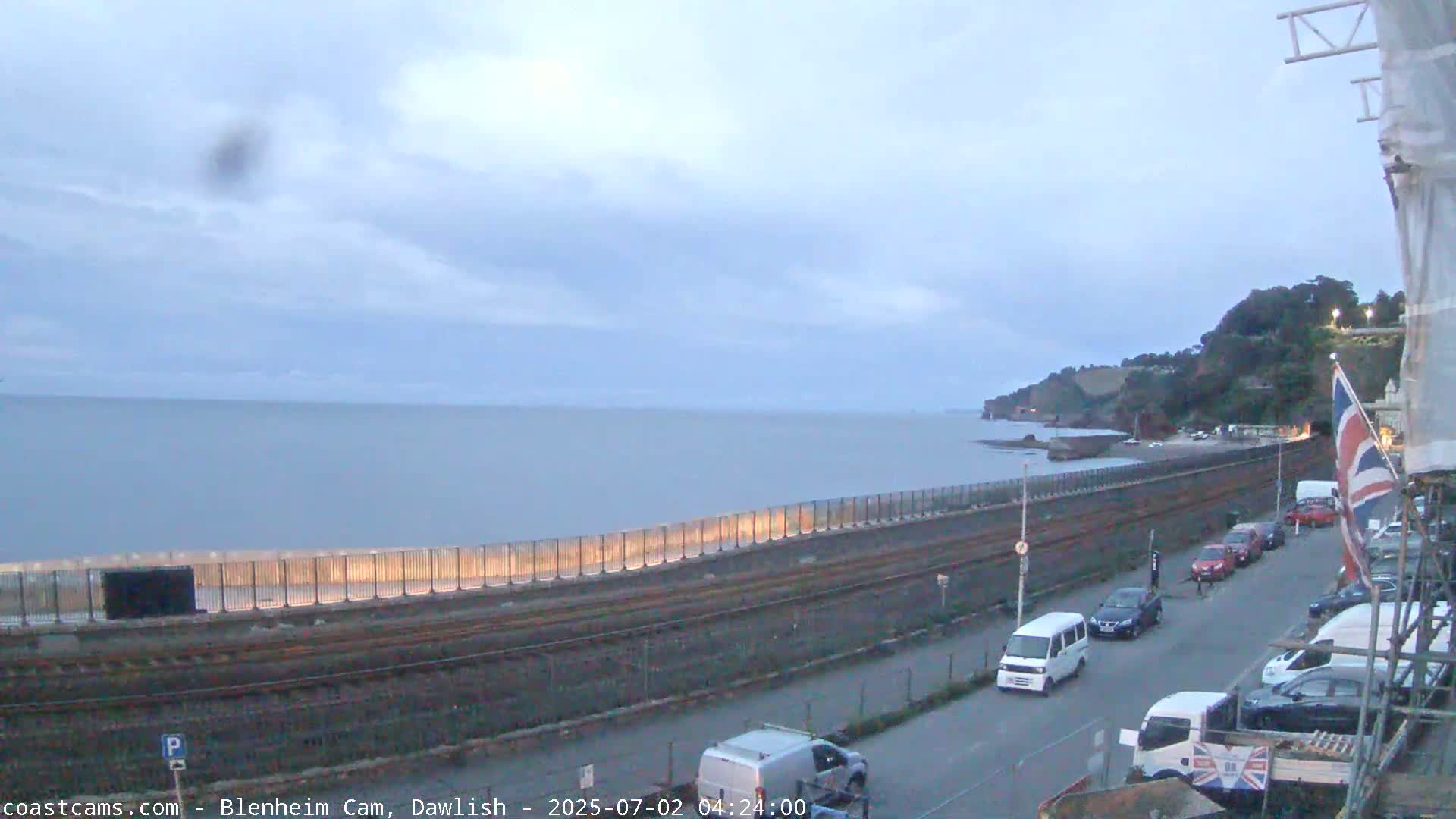 Dawlish South Coast  /Railway & Marine Parade Live Cam  - Teignbridge, Devon, South West, England, United Kingdom