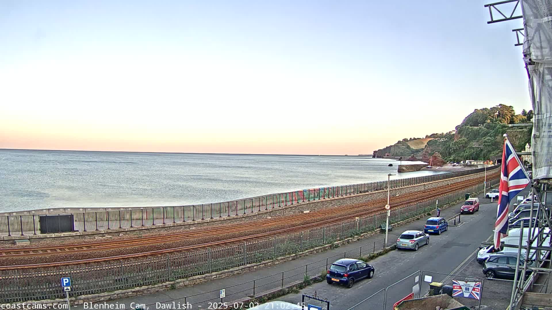 Dawlish South Coast  /Railway & Marine Parade Live Cam  - Teignbridge, Devon, South West, England, United Kingdom