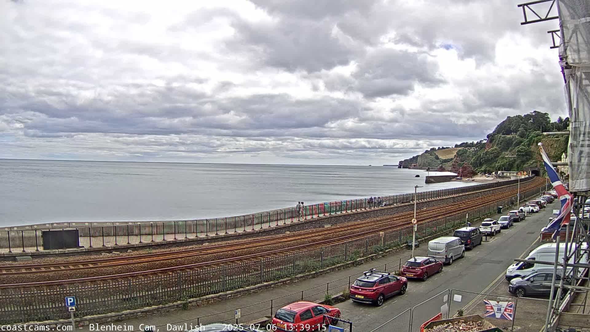 Dawlish South Coast  /Railway & Marine Parade Live Cam  - Teignbridge, Devon, South West, England, United Kingdom