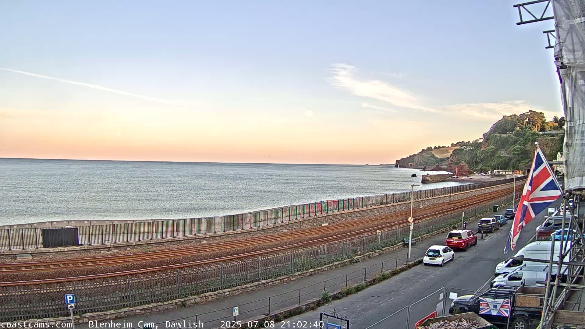 Dawlish South Coast  /Railway & Marine Parade Live Cam  - Teignbridge, Devon, South West, England, United Kingdom