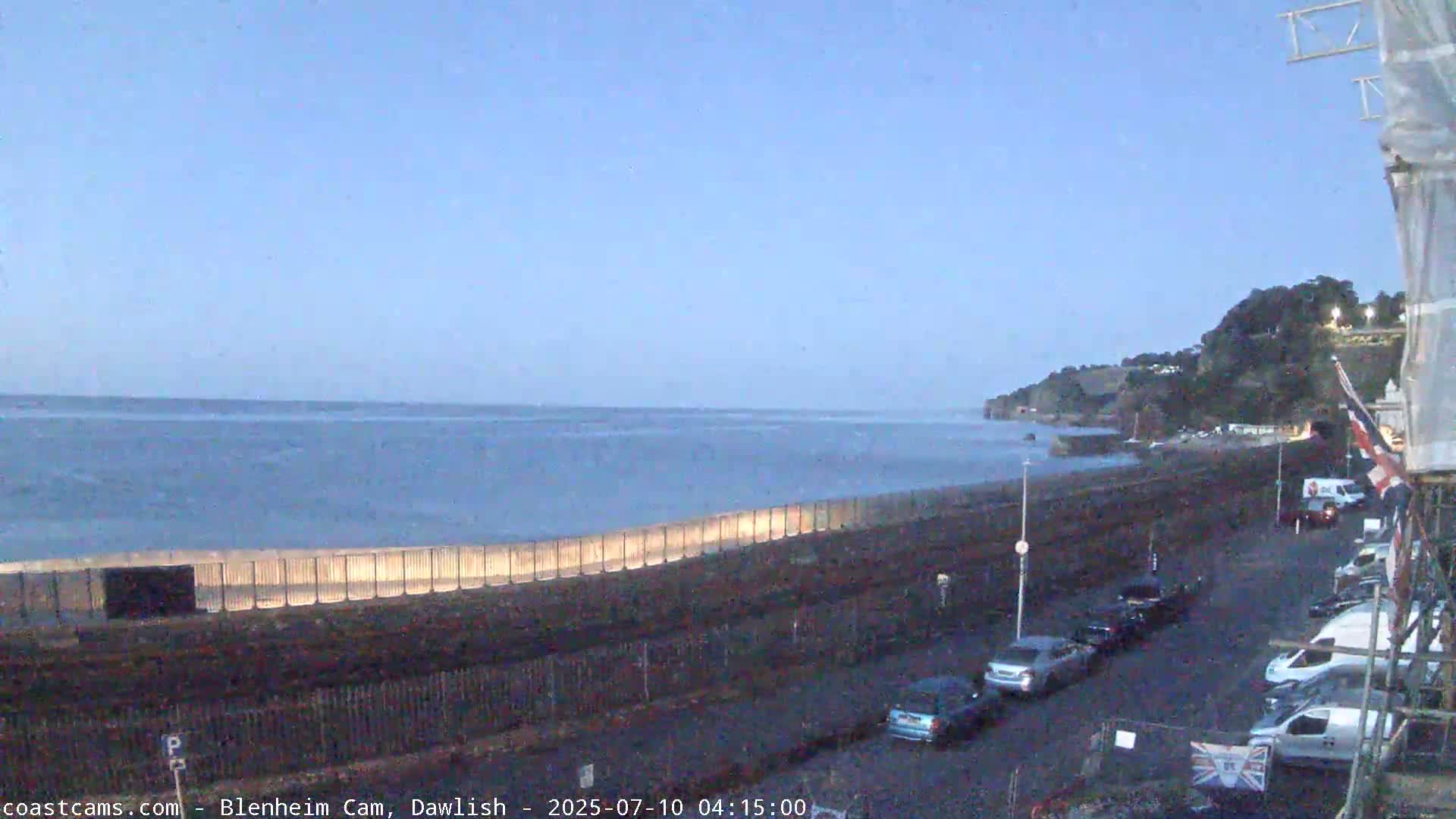 Dawlish South Coast  /Railway & Marine Parade Live Cam  - Teignbridge, Devon, South West, England, United Kingdom