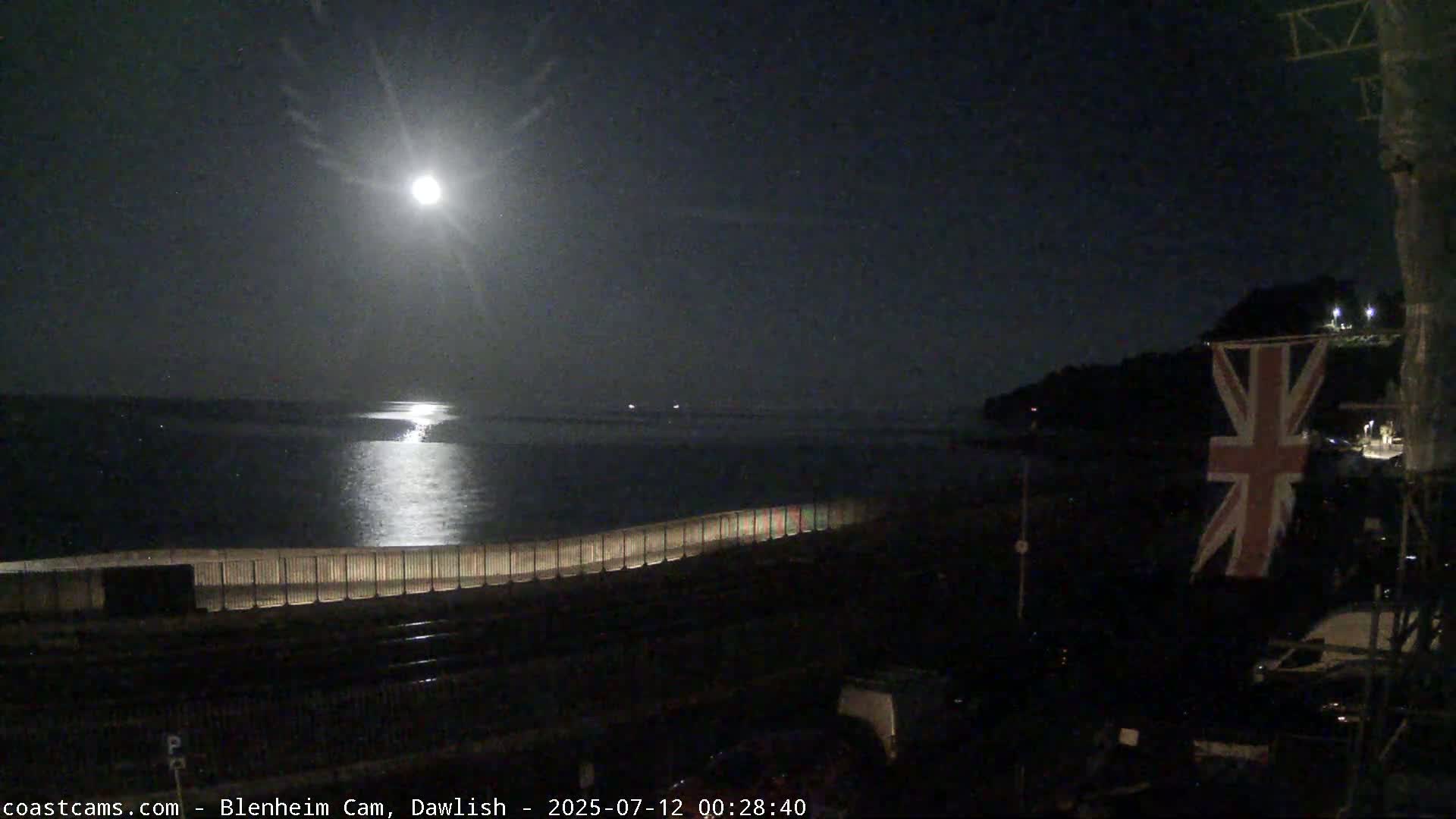 Dawlish South Coast  /Railway & Marine Parade Live Cam  - Teignbridge, Devon, South West, England, United Kingdom