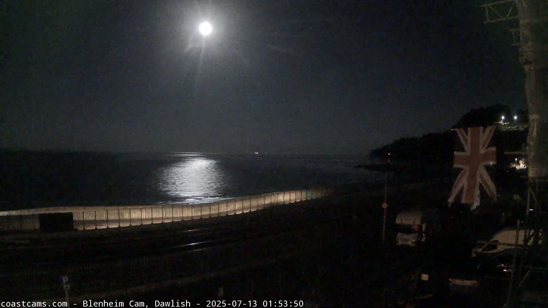 Dawlish South Coast  /Railway & Marine Parade Live Cam  - Teignbridge, Devon, South West, England, United Kingdom