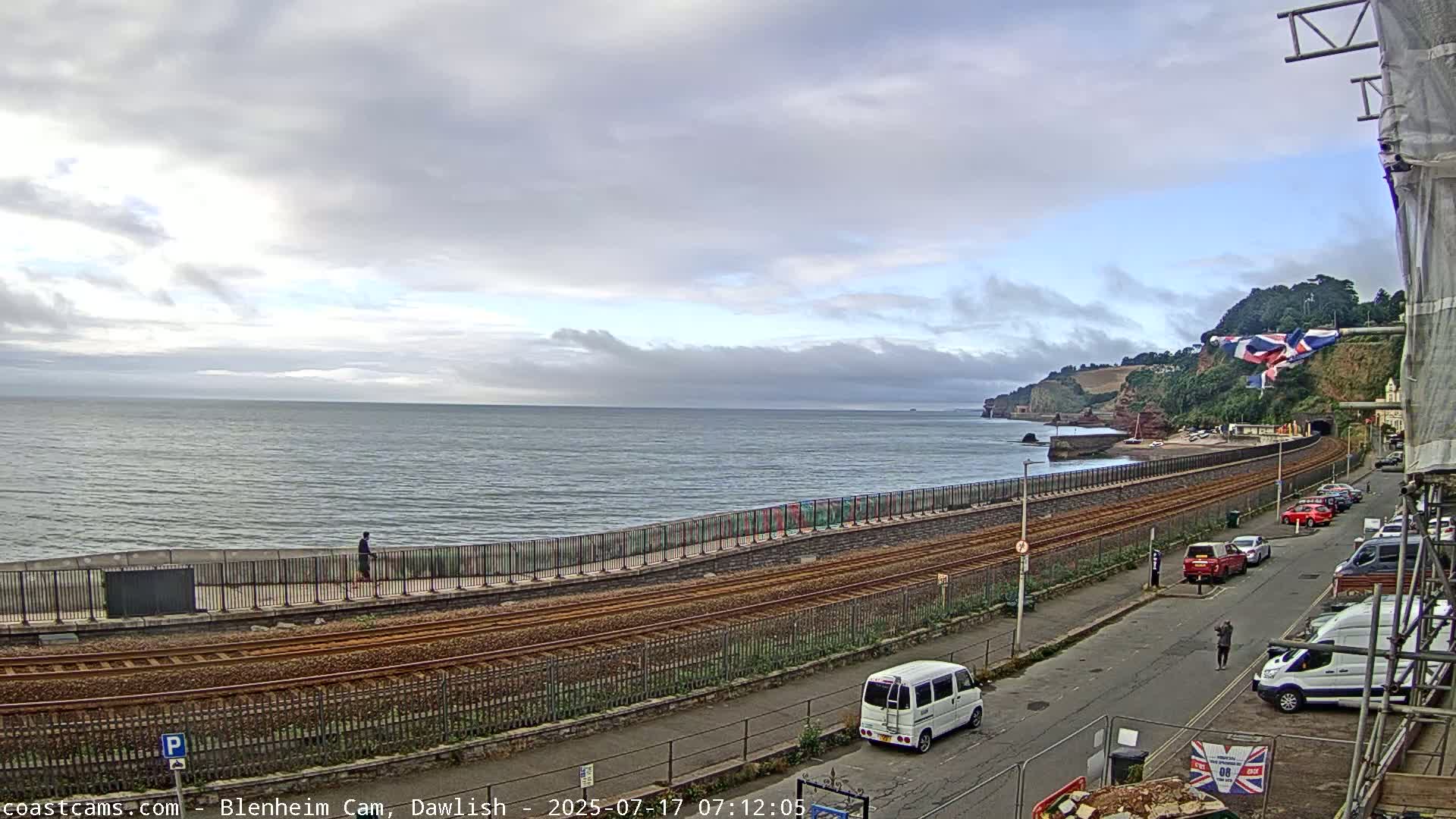 Dawlish South Coast  /Railway & Marine Parade Live Cam  - Teignbridge, Devon, South West, England, United Kingdom