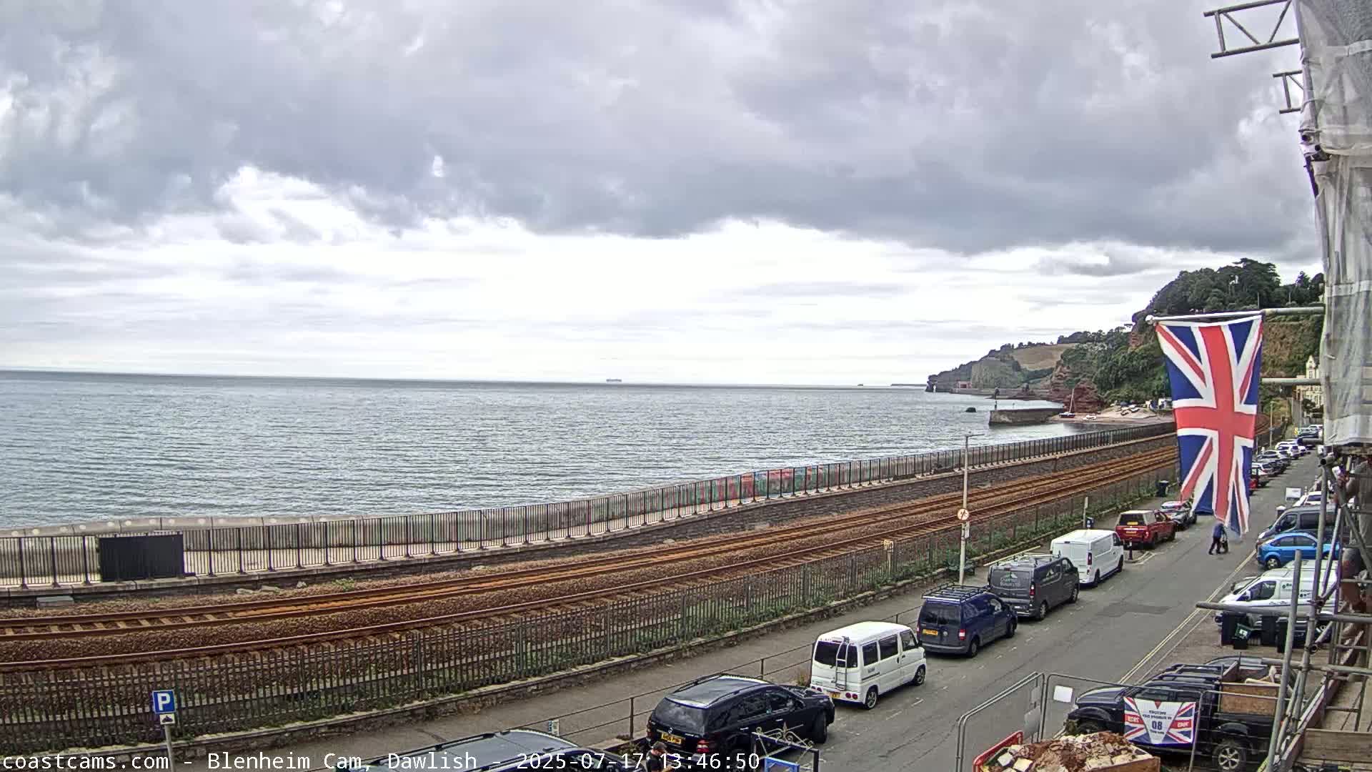 Dawlish South Coast  /Railway & Marine Parade Live Cam  - Teignbridge, Devon, South West, England, United Kingdom