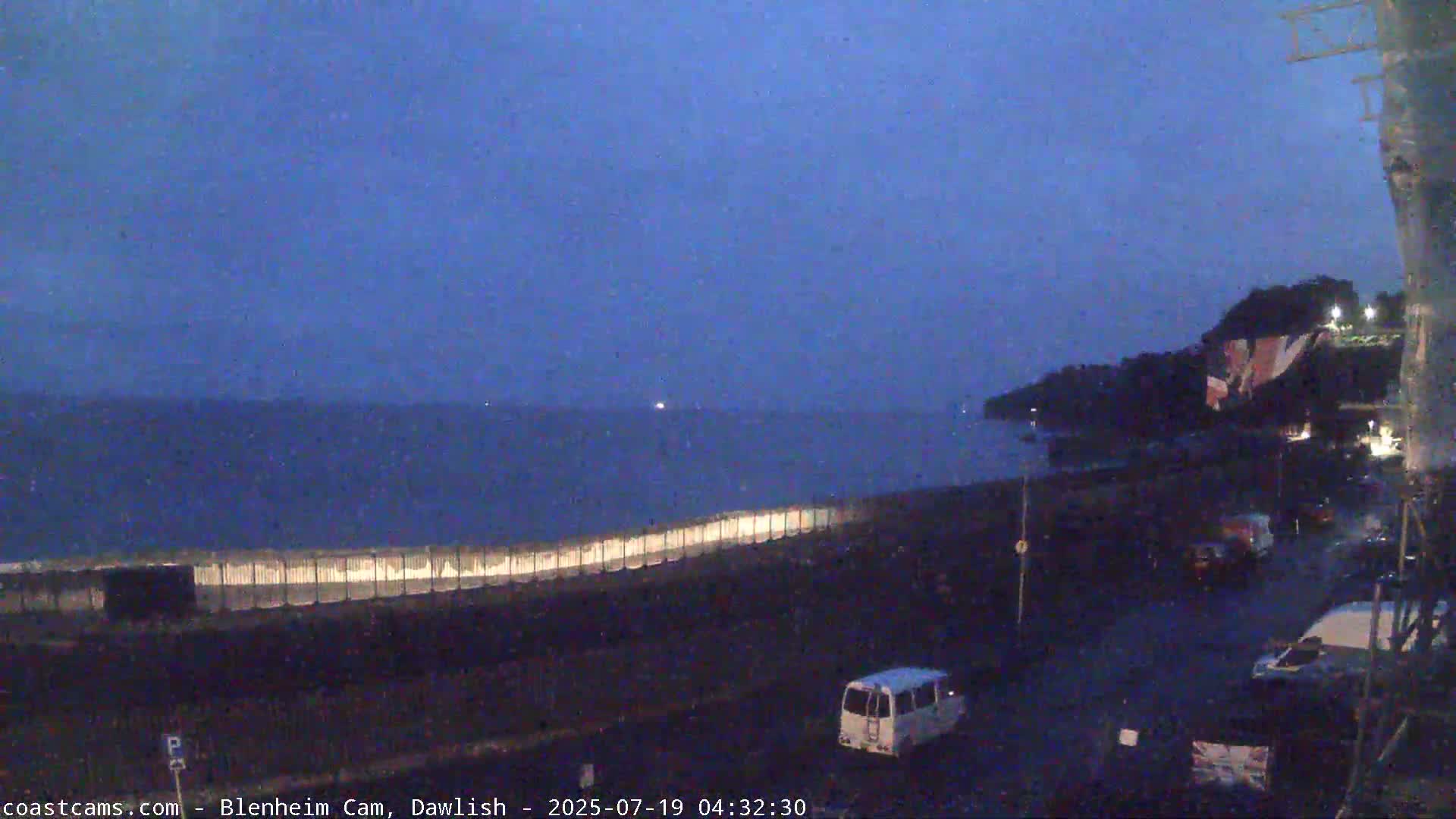 Dawlish South Coast  /Railway & Marine Parade Live Cam  - Teignbridge, Devon, South West, England, United Kingdom