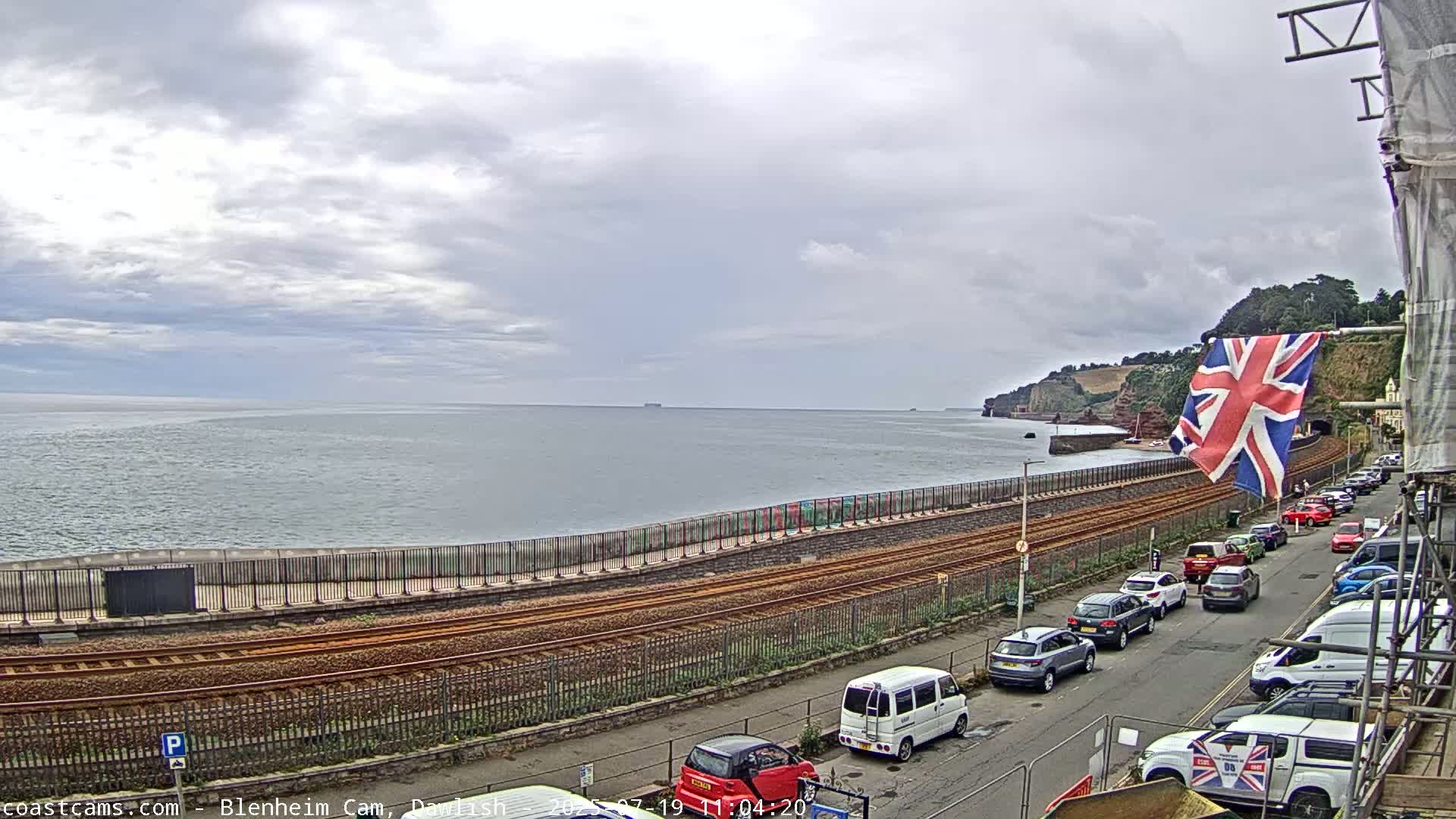 Dawlish South Coast  /Railway & Marine Parade Live Cam  - Teignbridge, Devon, South West, England, United Kingdom