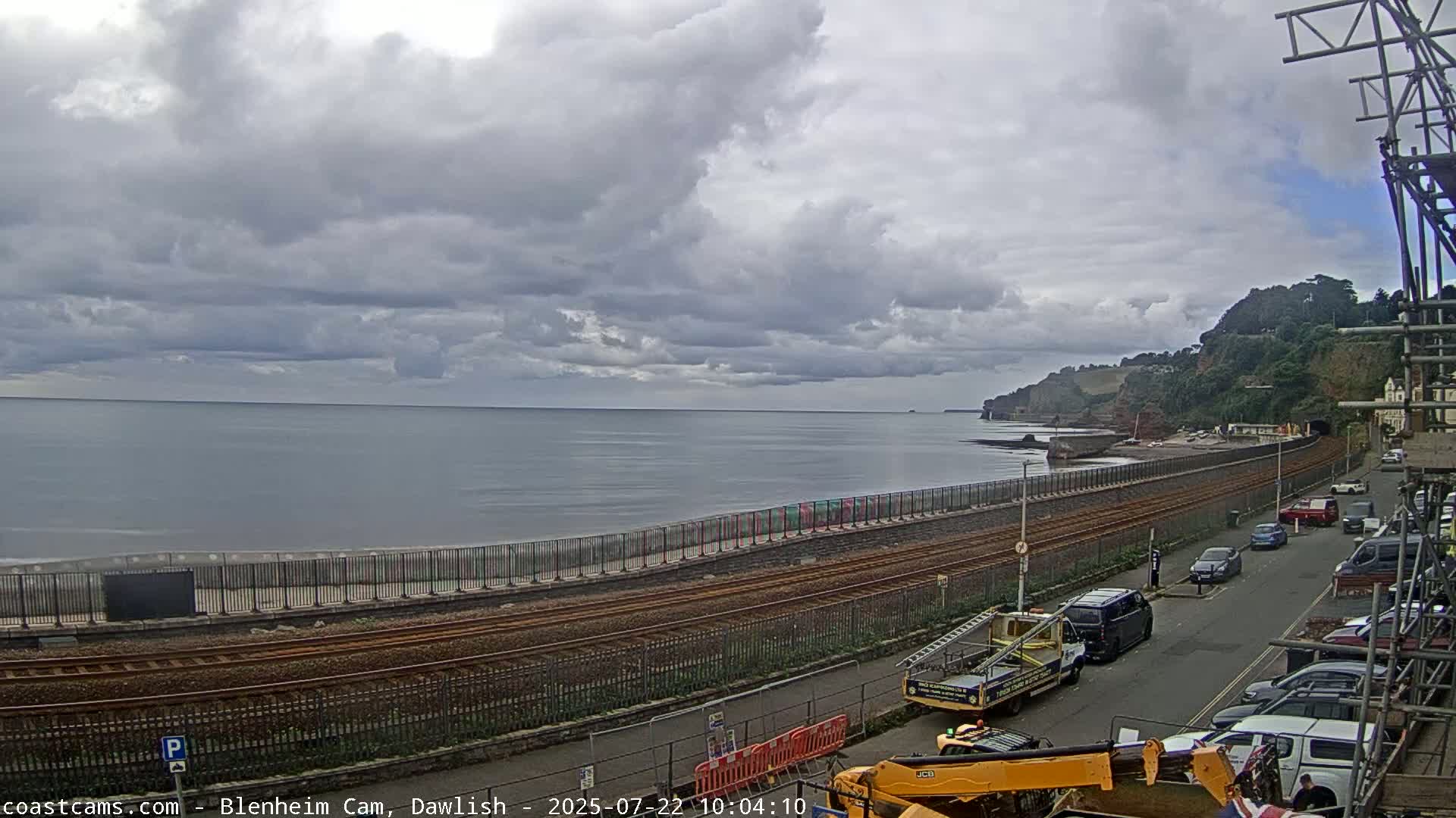 Dawlish South Coast  /Railway & Marine Parade Live Cam  - Teignbridge, Devon, South West, England, United Kingdom