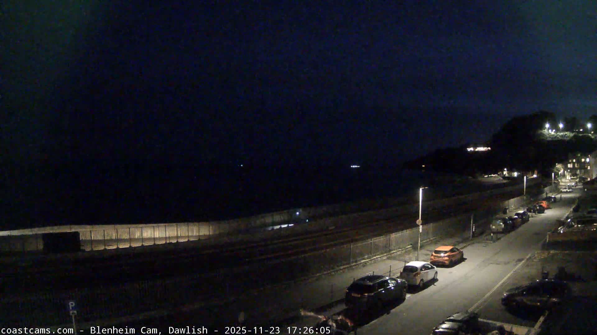 Dawlish South Coast  /Railway & Marine Parade Live Cam  - Teignbridge, Devon, South West, England, United Kingdom