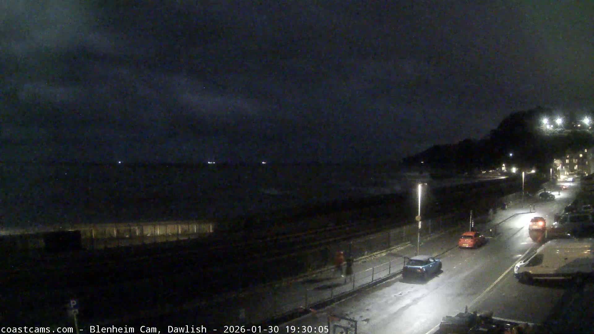 Dawlish South Coast  /Railway & Marine Parade Live Cam  - Teignbridge, Devon, South West, England, United Kingdom