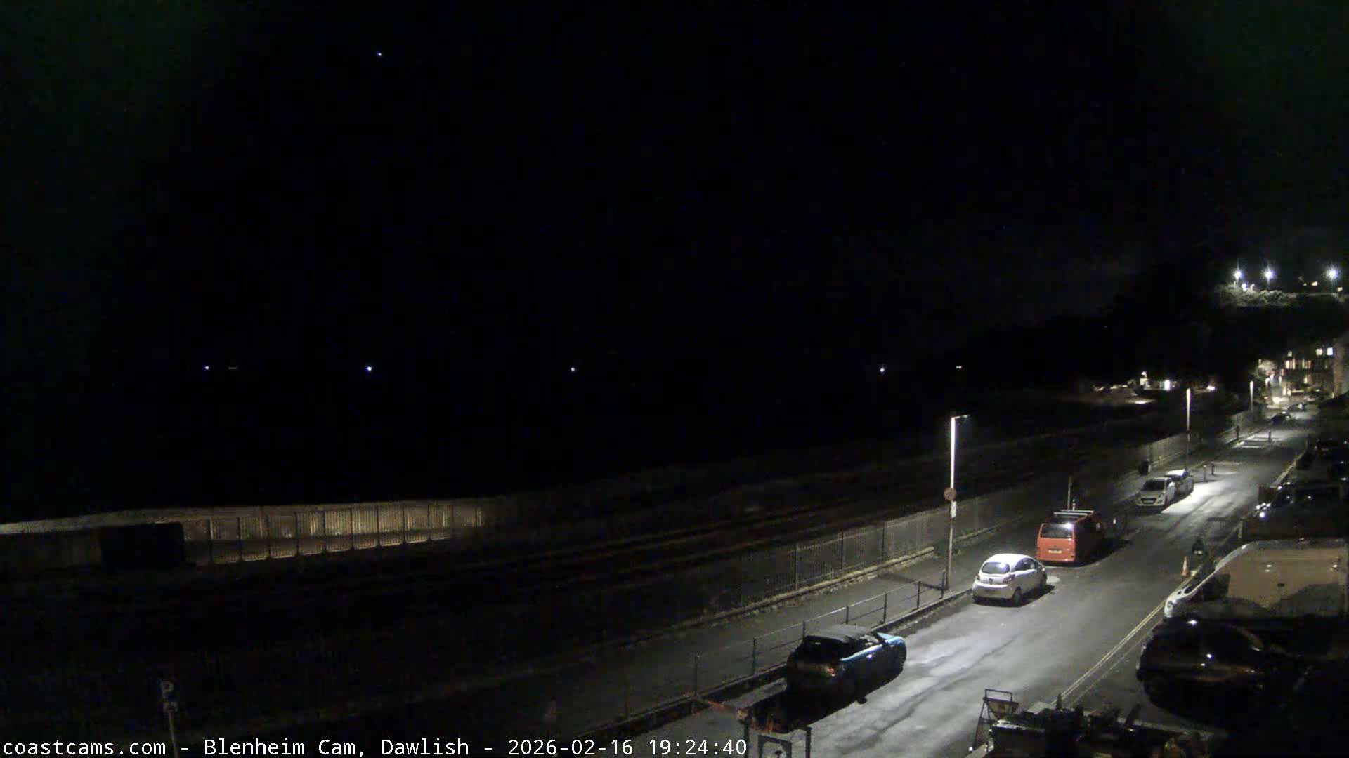 Dawlish South Coast  /Railway & Marine Parade Live Cam  - Teignbridge, Devon, South West, England, United Kingdom