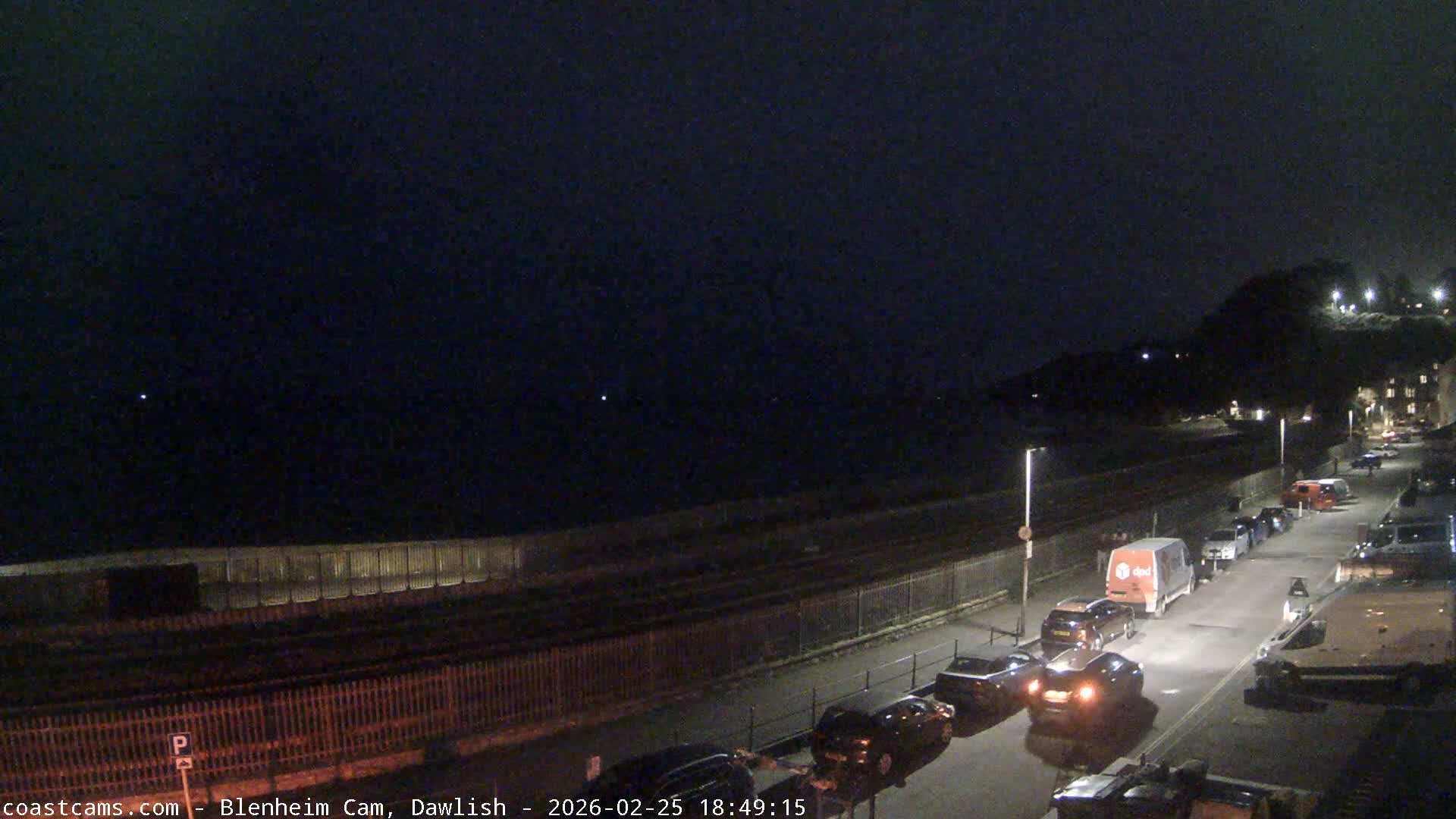 Dawlish South Coast  /Railway & Marine Parade Live Cam  - Teignbridge, Devon, South West, England, United Kingdom