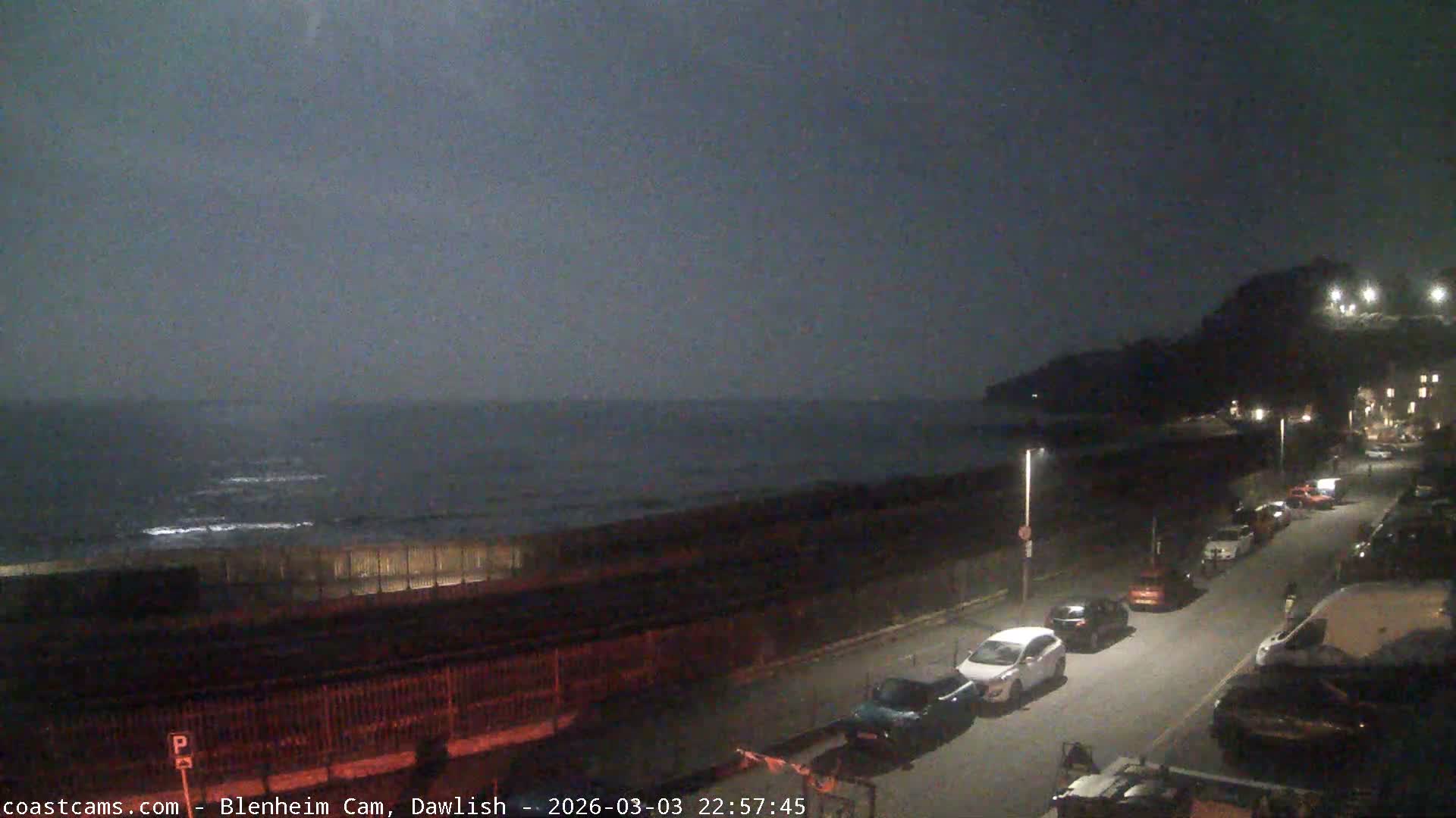 Dawlish South Coast  /Railway & Marine Parade Live Cam  - Teignbridge, Devon, South West, England, United Kingdom
