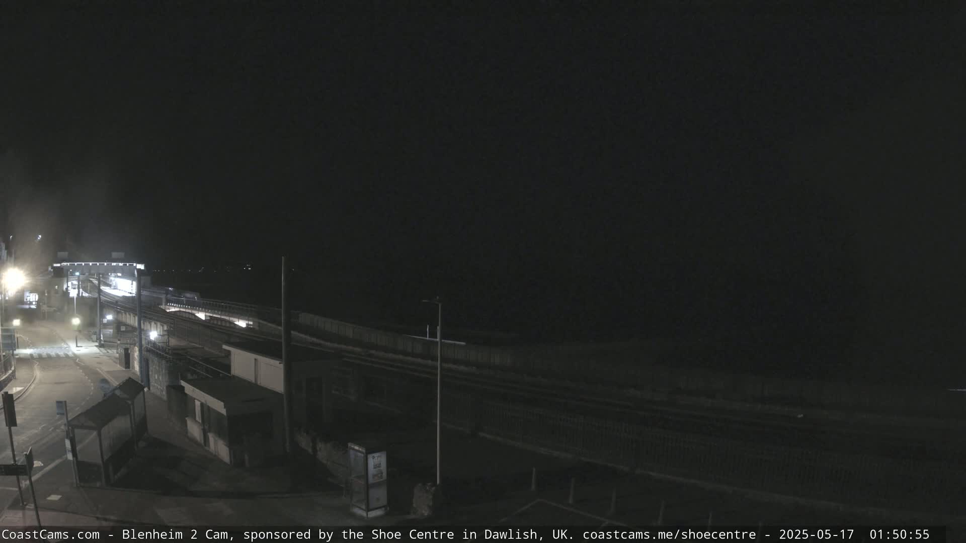 Dawlish East Coast  / Dawlish Railway Station & Station Rd. Live Cam  - Teignbridge, Devon, South West, England, United Kingdom