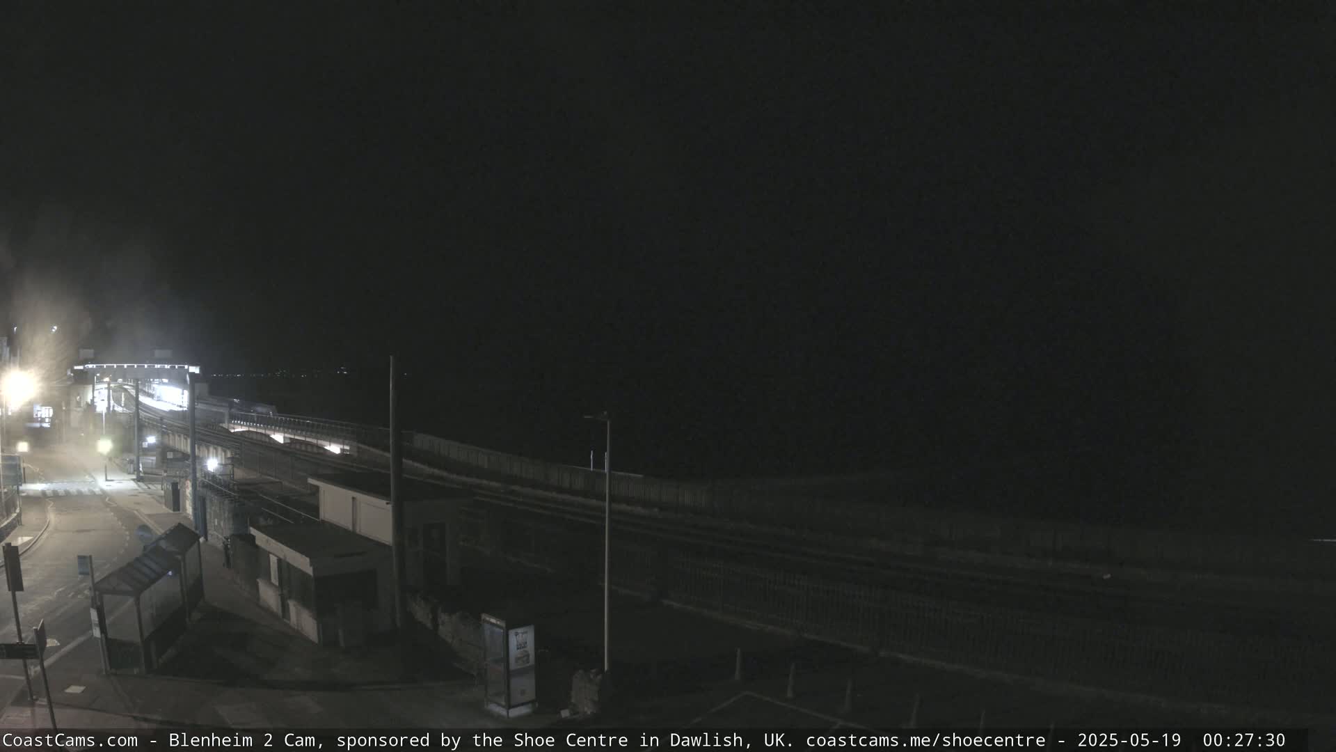 Dawlish East Coast  / Dawlish Railway Station & Station Rd. Live Cam  - Teignbridge, Devon, South West, England, United Kingdom