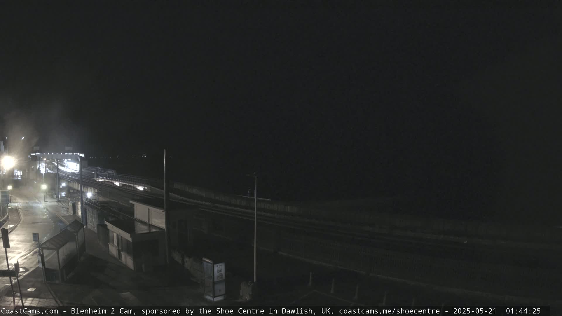 Dawlish East Coast  / Dawlish Railway Station & Station Rd. Live Cam  - Teignbridge, Devon, South West, England, United Kingdom