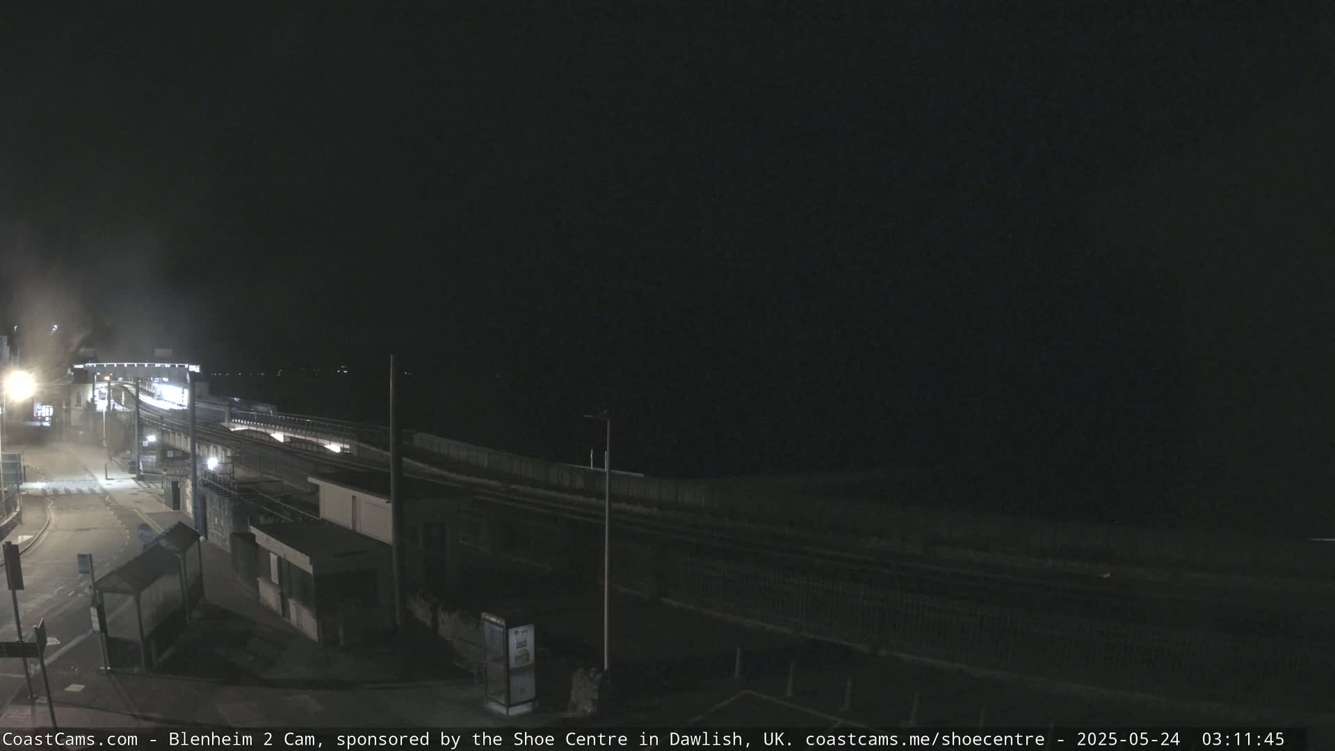 Dawlish East Coast  / Dawlish Railway Station & Station Rd. Live Cam  - Teignbridge, Devon, South West, England, United Kingdom