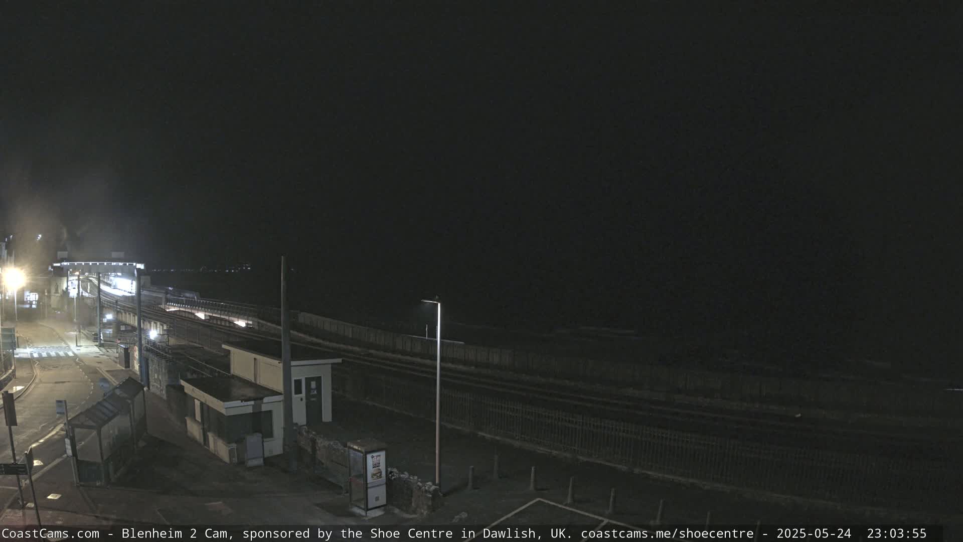 Dawlish East Coast  / Dawlish Railway Station & Station Rd. Live Cam  - Teignbridge, Devon, South West, England, United Kingdom