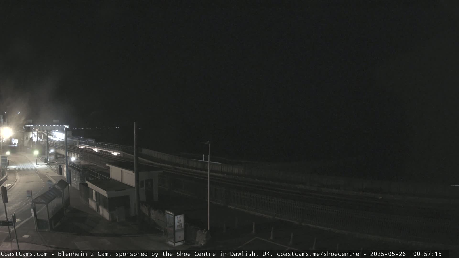Dawlish East Coast  / Dawlish Railway Station & Station Rd. Live Cam  - Teignbridge, Devon, South West, England, United Kingdom