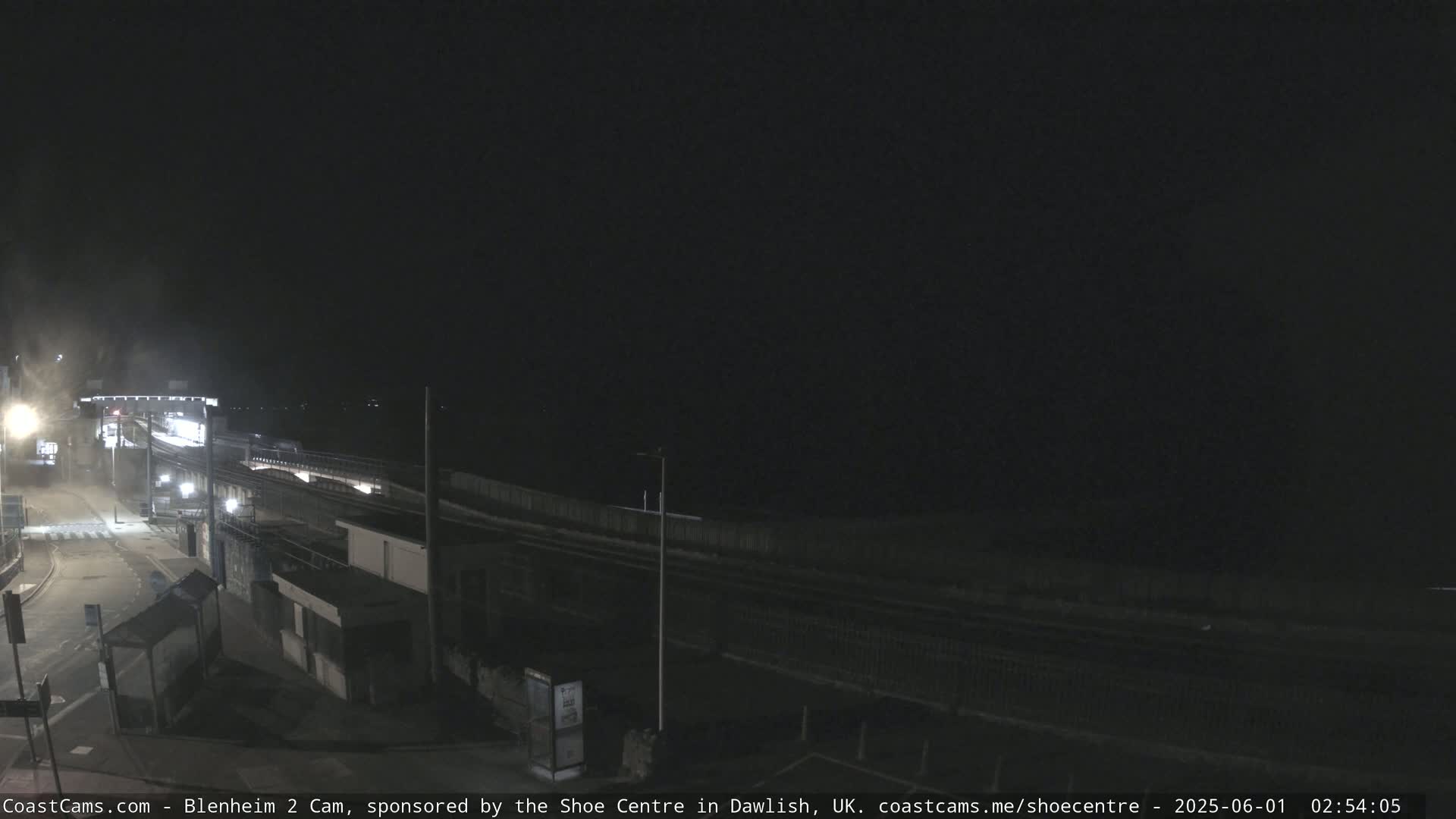 Dawlish East Coast  / Dawlish Railway Station & Station Rd. Live Cam  - Teignbridge, Devon, South West, England, United Kingdom
