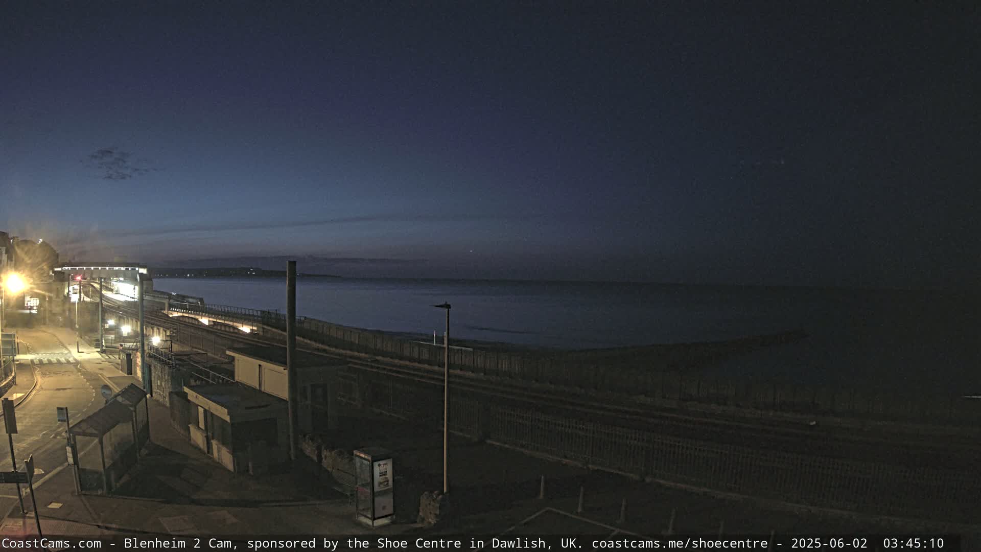Dawlish East Coast  / Dawlish Railway Station & Station Rd. Live Cam  - Teignbridge, Devon, South West, England, United Kingdom
