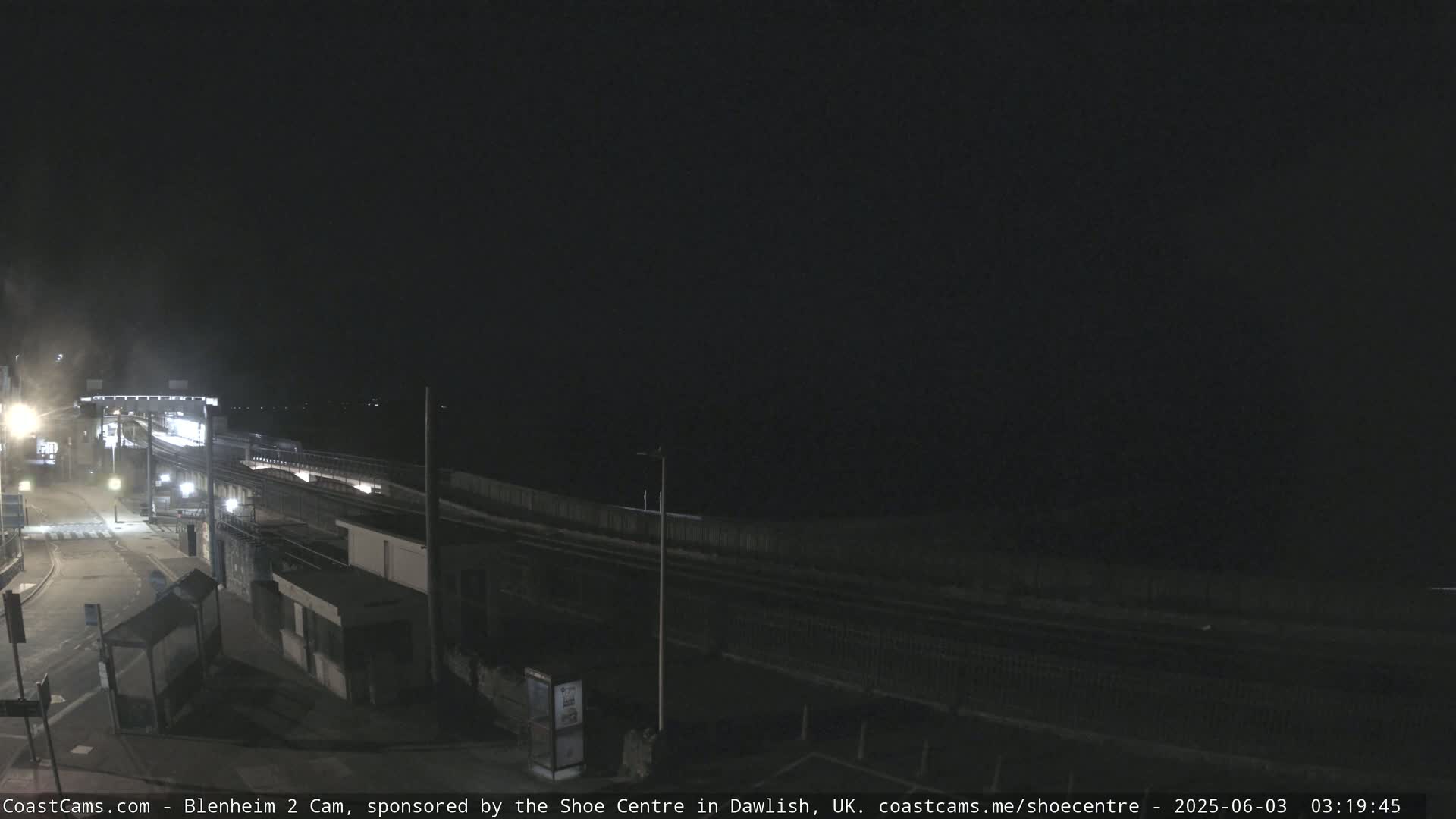 Dawlish East Coast  / Dawlish Railway Station & Station Rd. Live Cam  - Teignbridge, Devon, South West, England, United Kingdom