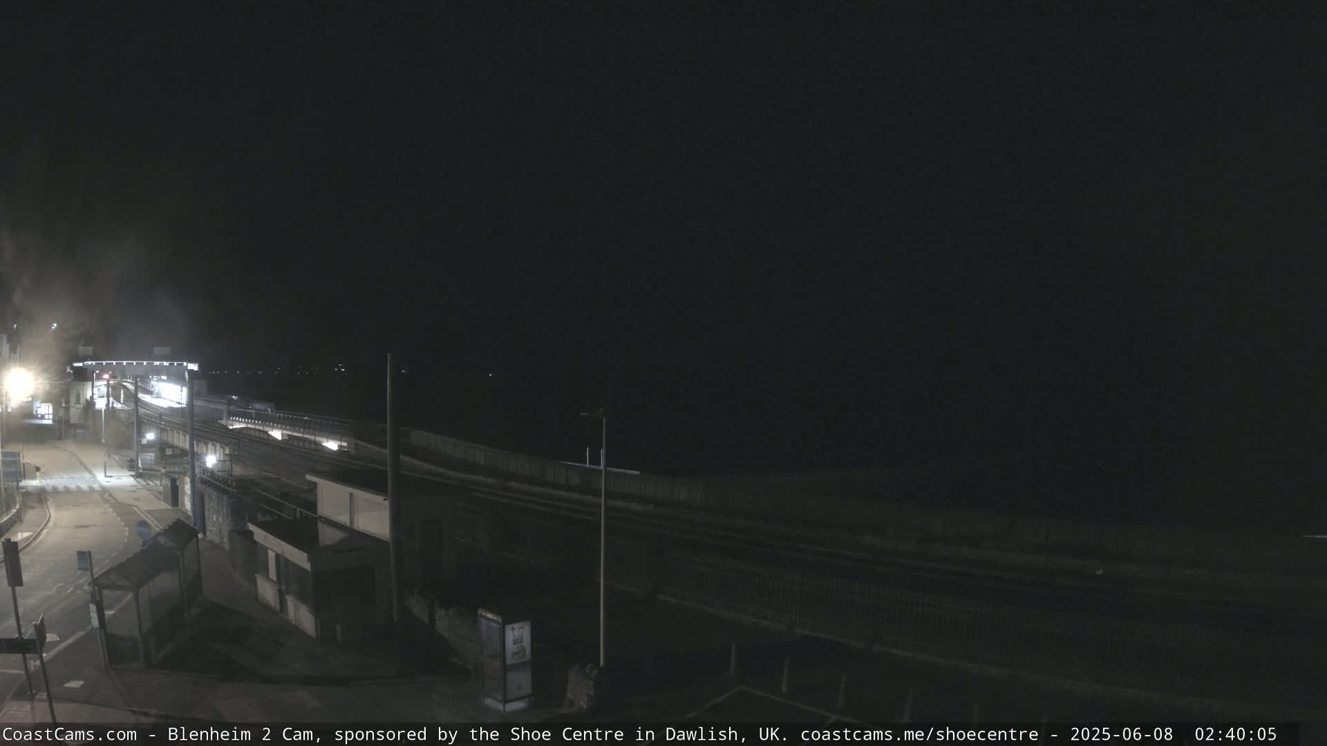 Dawlish East Coast  / Dawlish Railway Station & Station Rd. Live Cam  - Teignbridge, Devon, South West, England, United Kingdom