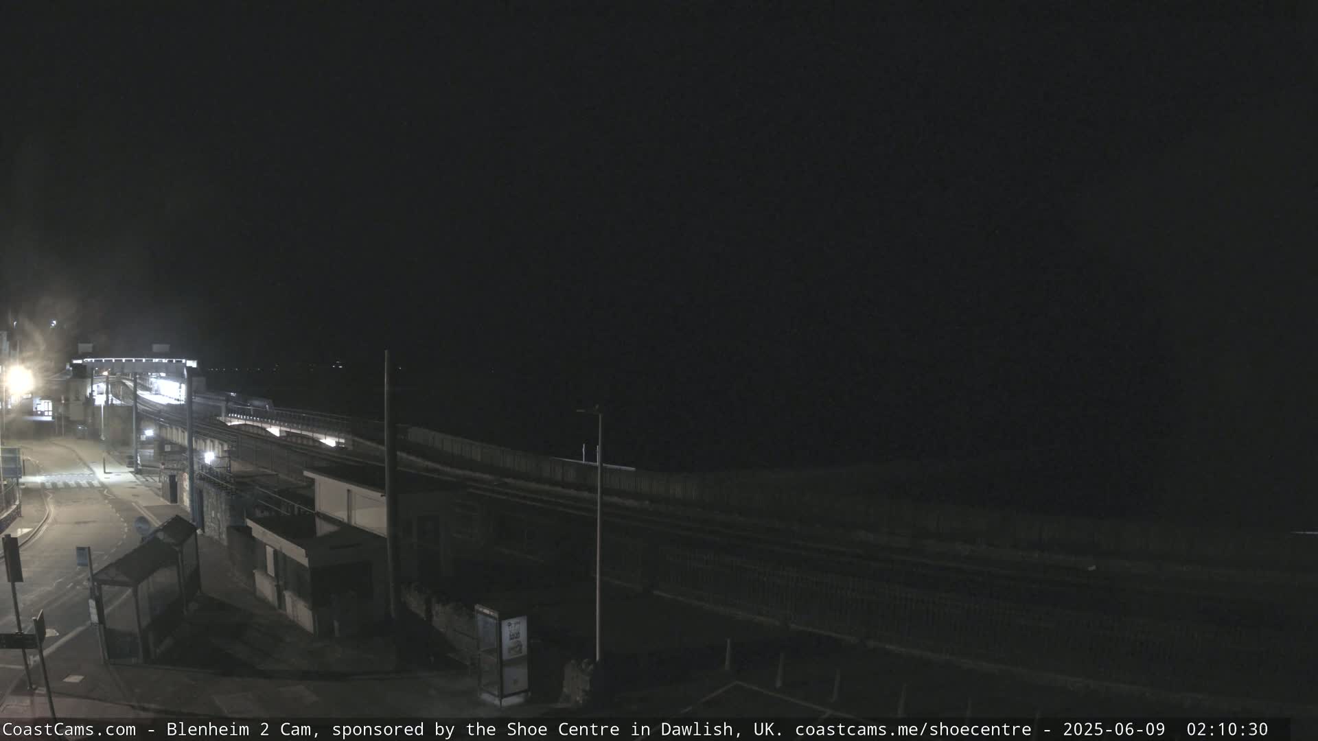Dawlish East Coast  / Dawlish Railway Station & Station Rd. Live Cam  - Teignbridge, Devon, South West, England, United Kingdom