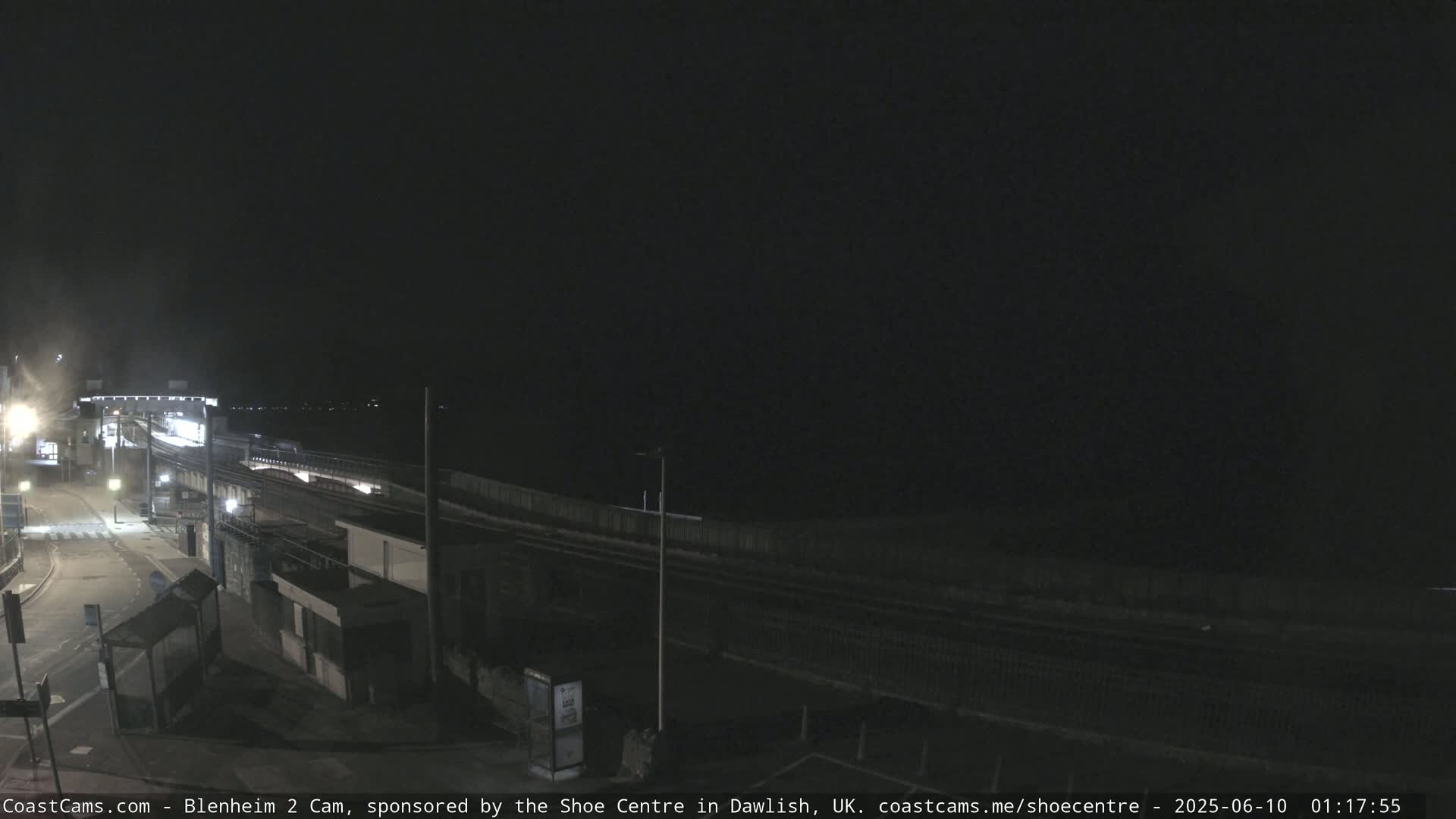Dawlish East Coast  / Dawlish Railway Station & Station Rd. Live Cam  - Teignbridge, Devon, South West, England, United Kingdom