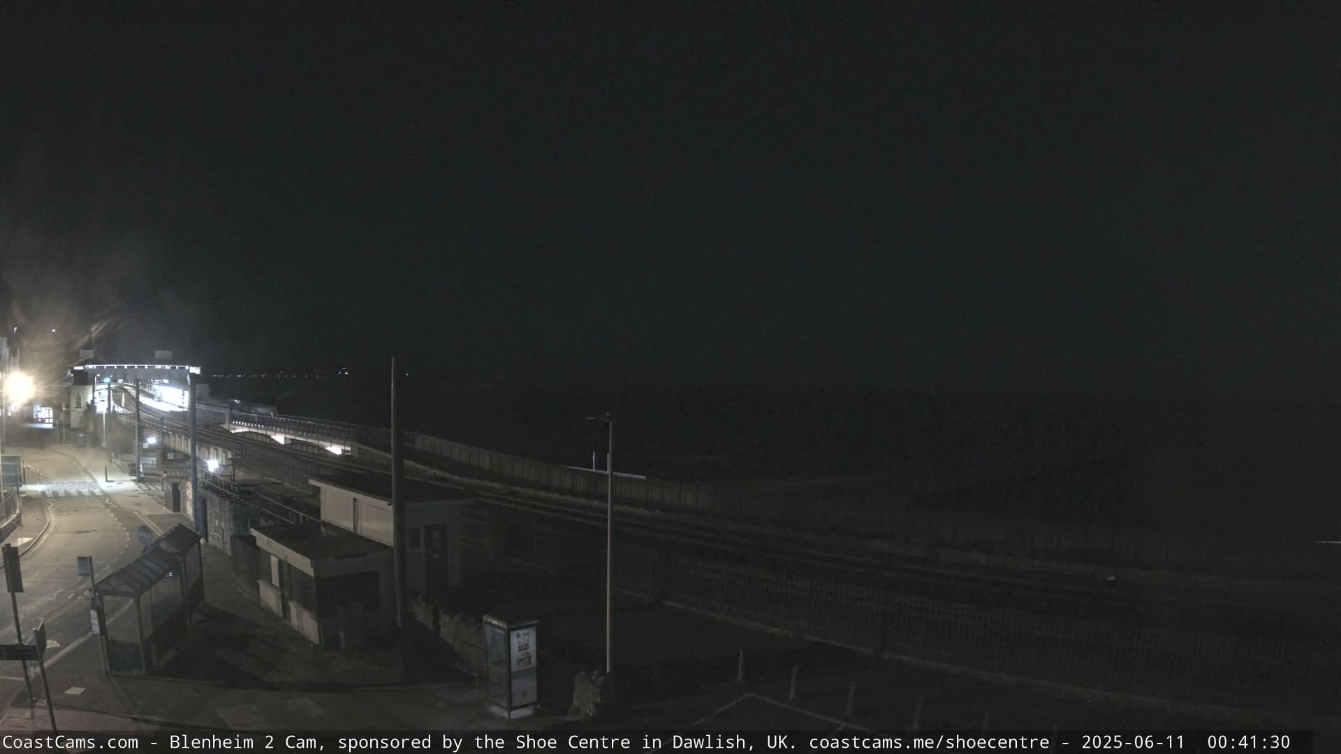 Dawlish East Coast  / Dawlish Railway Station & Station Rd. Live Cam  - Teignbridge, Devon, South West, England, United Kingdom