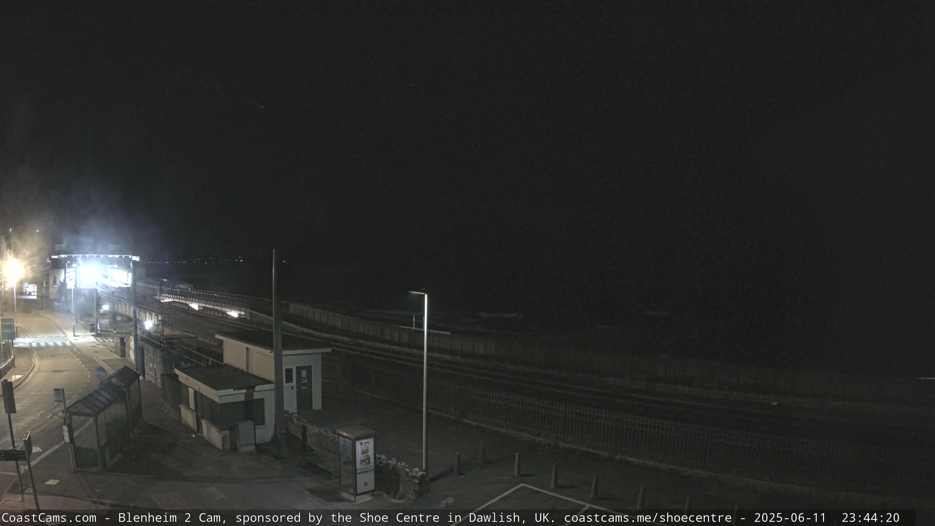 Dawlish East Coast  / Dawlish Railway Station & Station Rd. Live Cam  - Teignbridge, Devon, South West, England, United Kingdom
