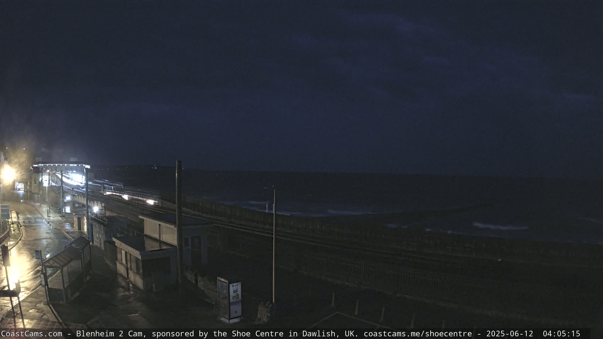 Dawlish East Coast  / Dawlish Railway Station & Station Rd. Live Cam  - Teignbridge, Devon, South West, England, United Kingdom