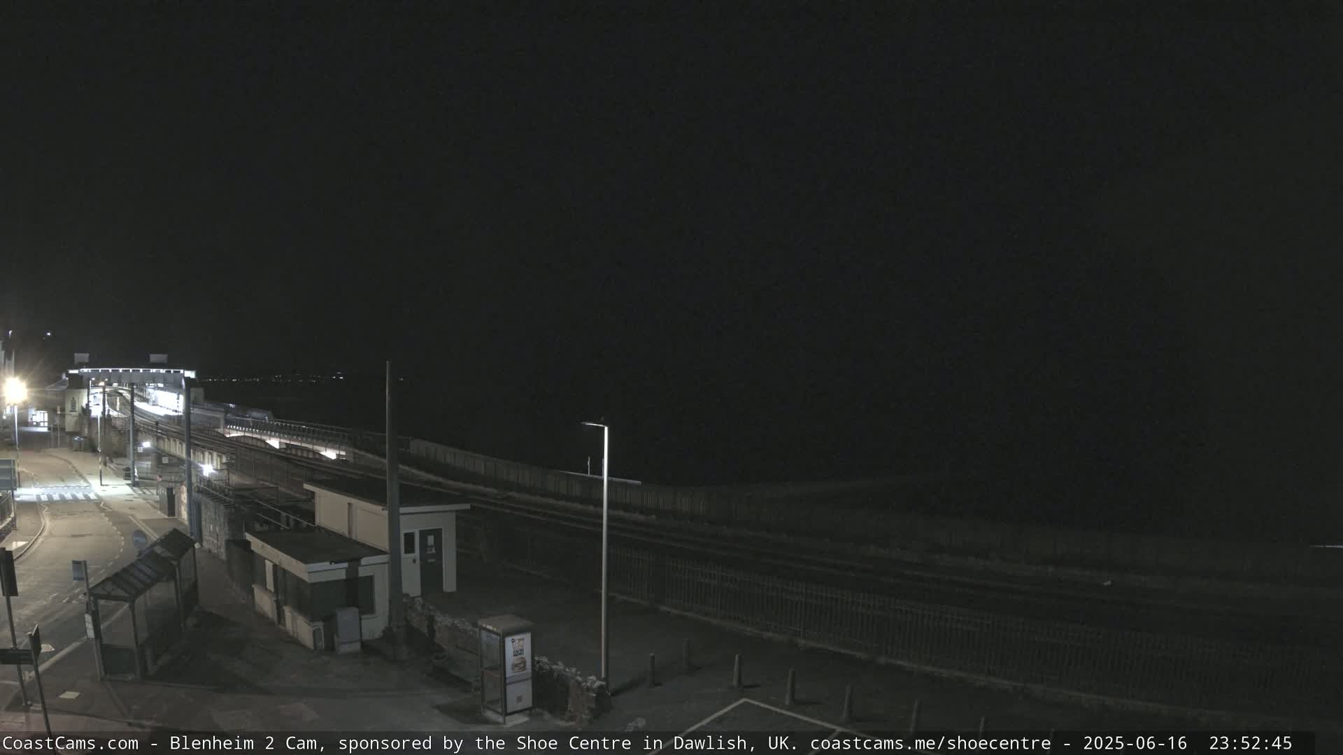 Dawlish East Coast  / Dawlish Railway Station & Station Rd. Live Cam  - Teignbridge, Devon, South West, England, United Kingdom