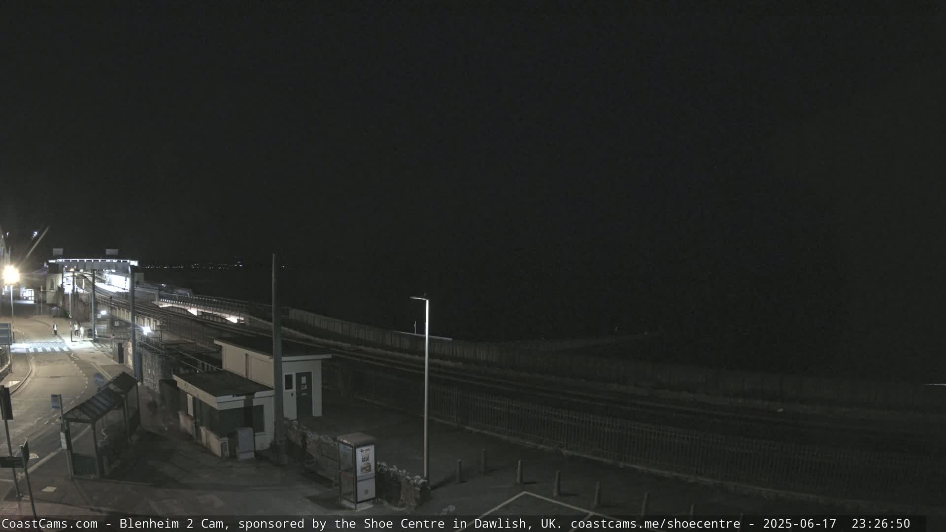 Dawlish East Coast  / Dawlish Railway Station & Station Rd. Live Cam  - Teignbridge, Devon, South West, England, United Kingdom