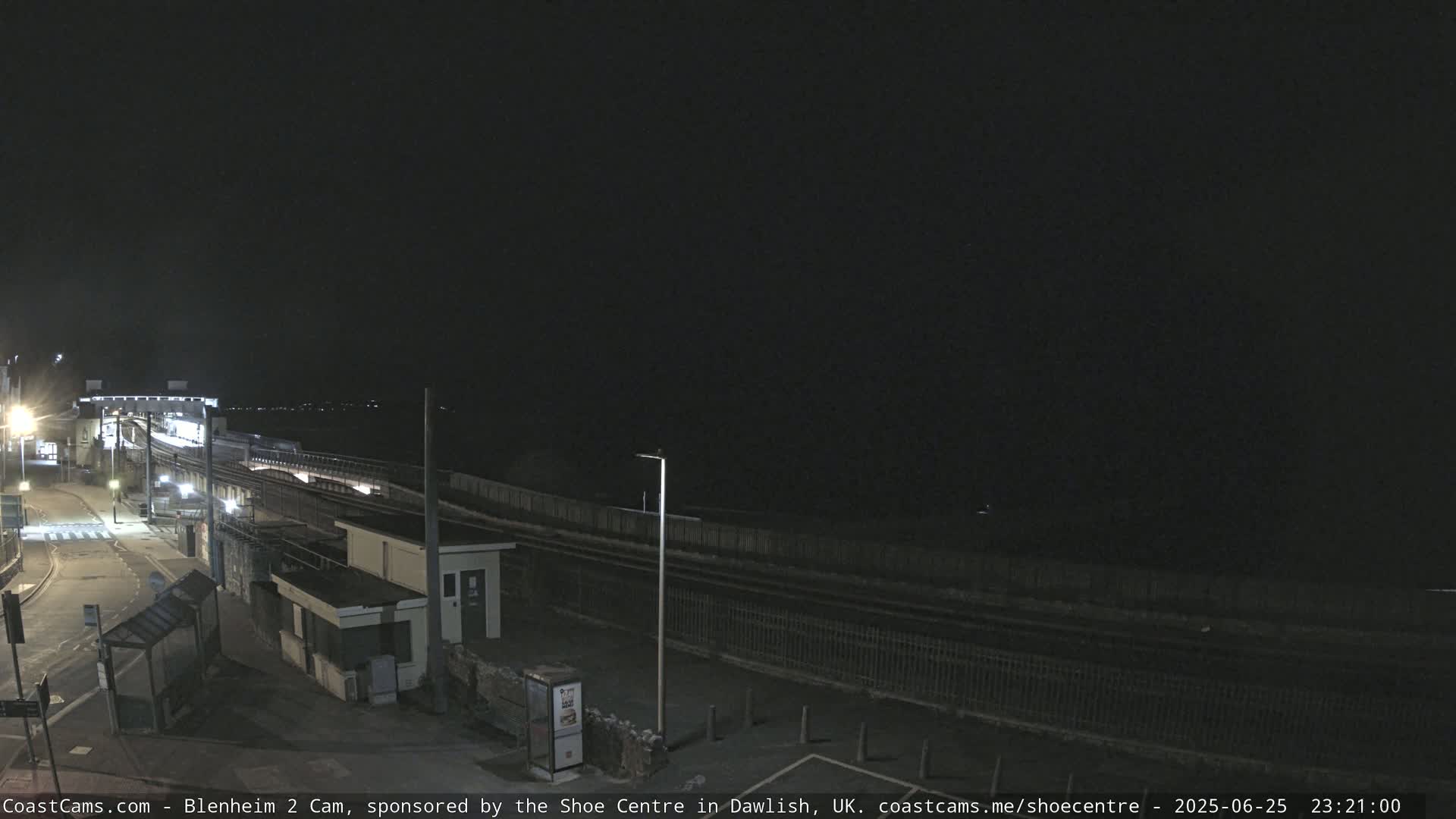 Dawlish East Coast  / Dawlish Railway Station & Station Rd. Live Cam  - Teignbridge, Devon, South West, England, United Kingdom