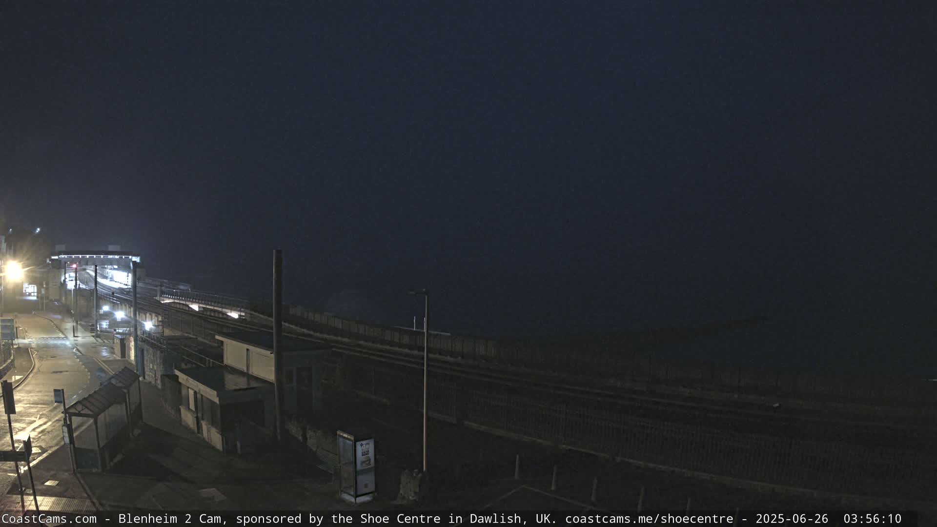 Dawlish East Coast  / Dawlish Railway Station & Station Rd. Live Cam  - Teignbridge, Devon, South West, England, United Kingdom