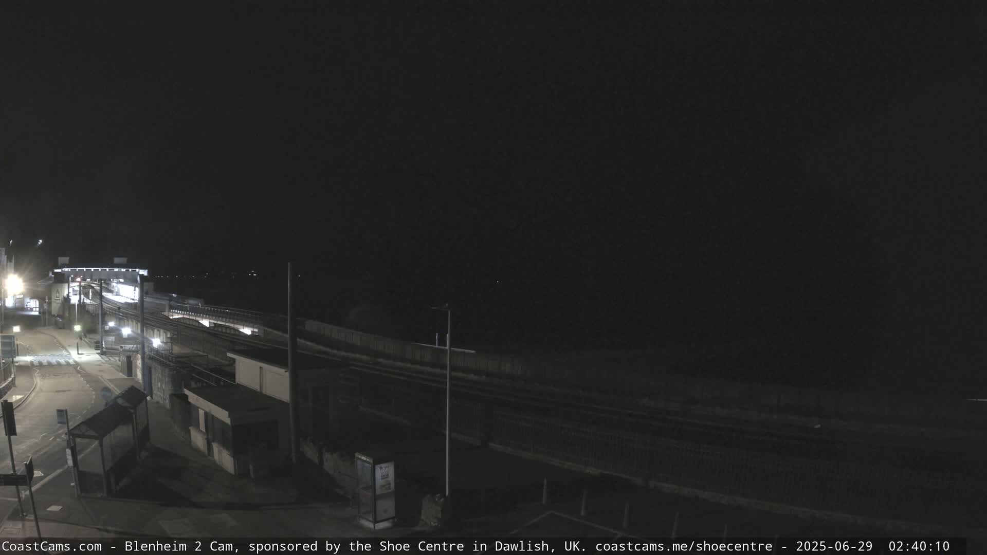 Dawlish East Coast  / Dawlish Railway Station & Station Rd. Live Cam  - Teignbridge, Devon, South West, England, United Kingdom