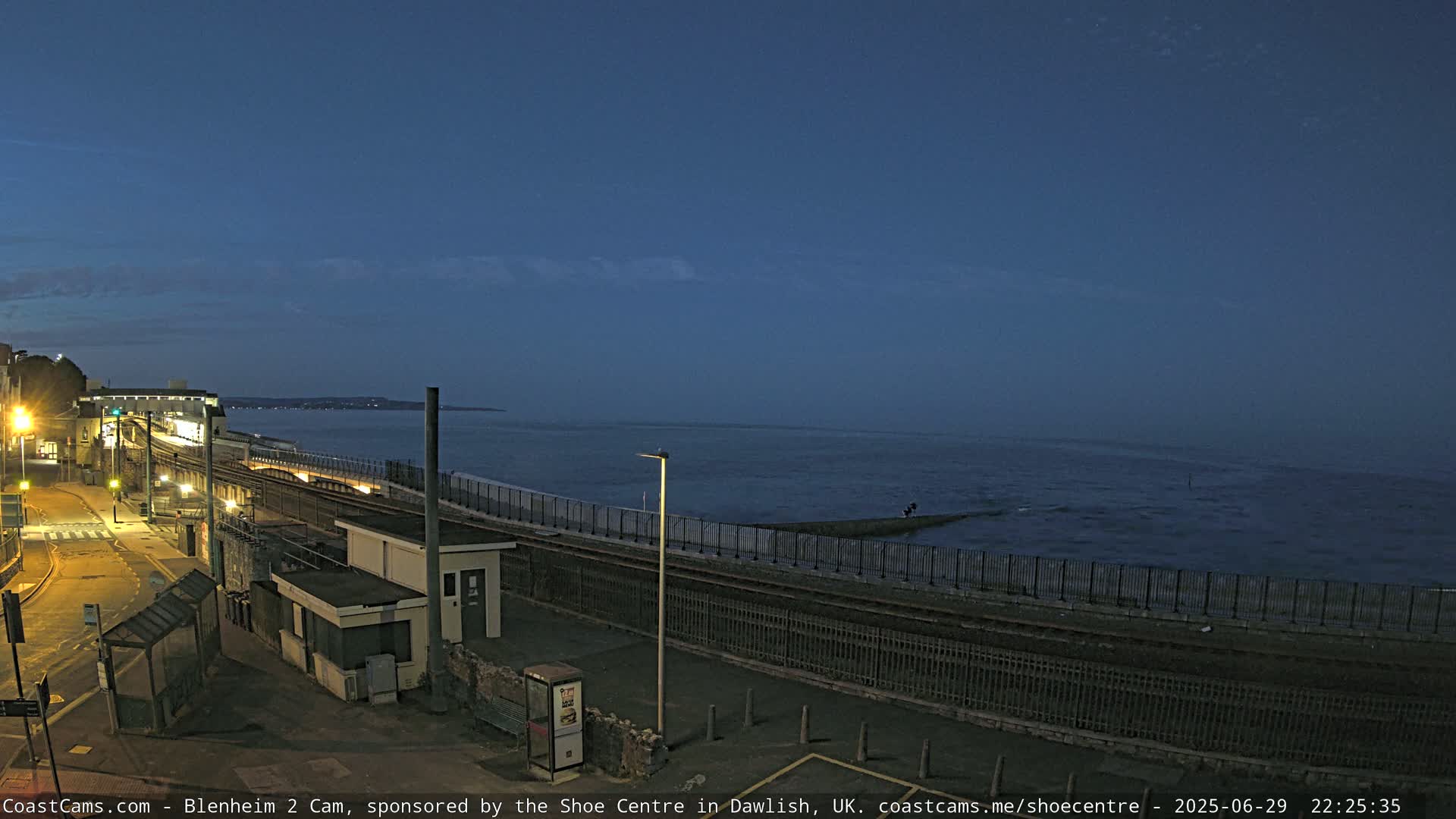 Dawlish East Coast  / Dawlish Railway Station & Station Rd. Live Cam  - Teignbridge, Devon, South West, England, United Kingdom