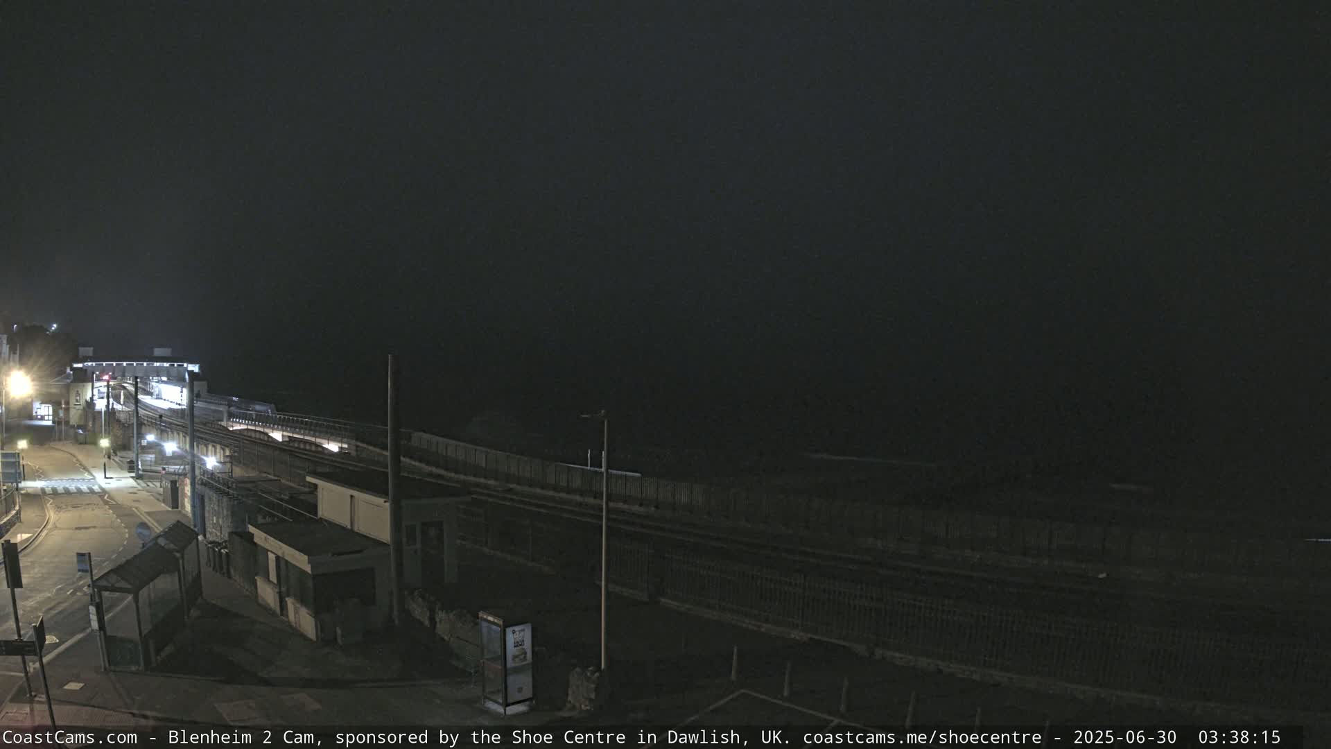 Dawlish East Coast  / Dawlish Railway Station & Station Rd. Live Cam  - Teignbridge, Devon, South West, England, United Kingdom
