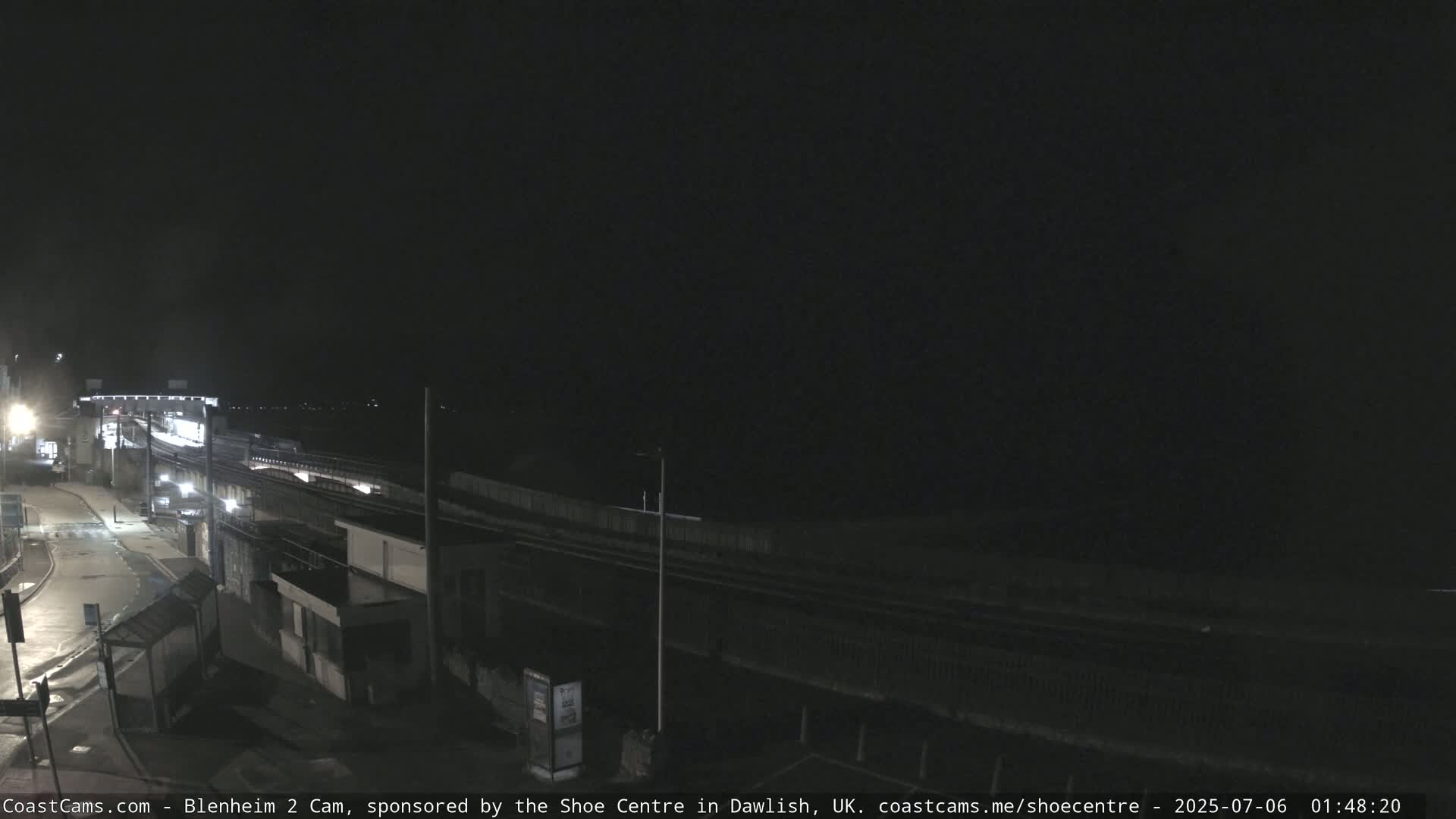Dawlish East Coast  / Dawlish Railway Station & Station Rd. Live Cam  - Teignbridge, Devon, South West, England, United Kingdom