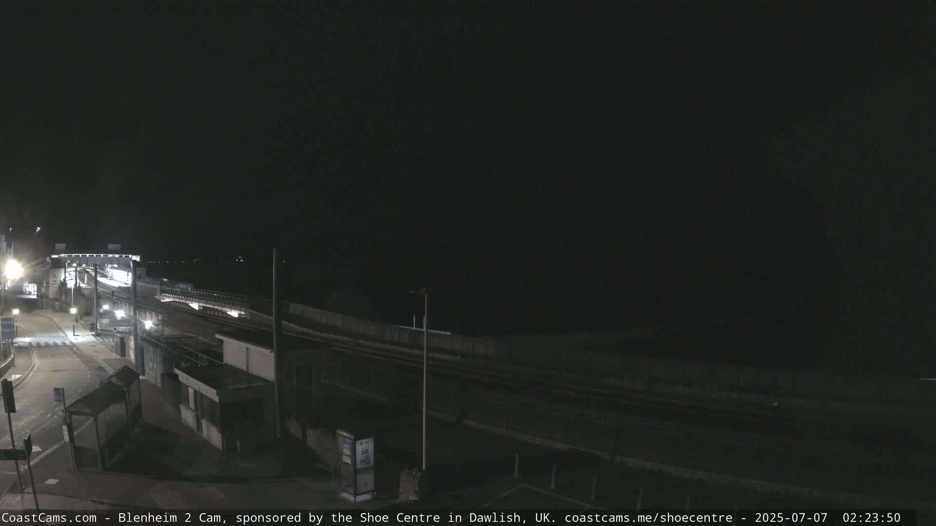 Dawlish East Coast  / Dawlish Railway Station & Station Rd. Live Cam  - Teignbridge, Devon, South West, England, United Kingdom